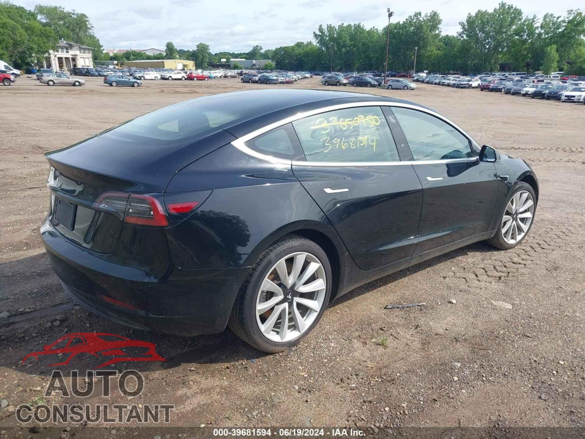 TESLA MODEL 3 2019 - 5YJ3E1EA2KF314159