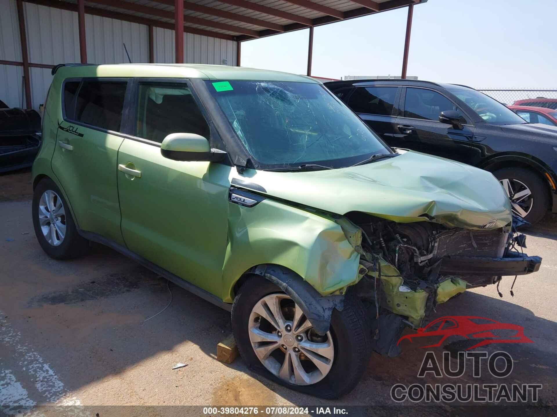 KIA SOUL 2016 - KNDJP3A51G7833576