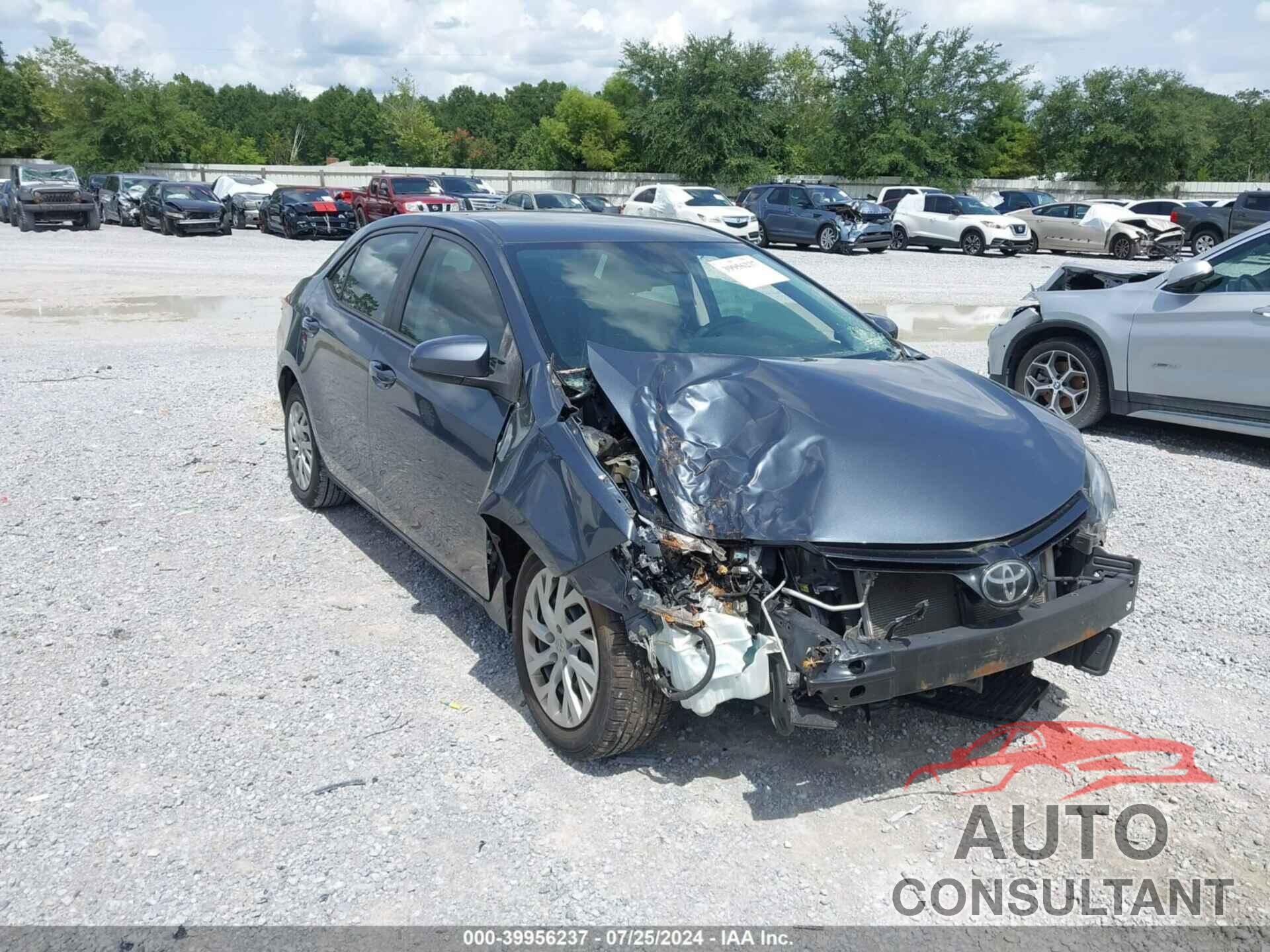 TOYOTA COROLLA 2018 - 2T1BURHE1JC021531