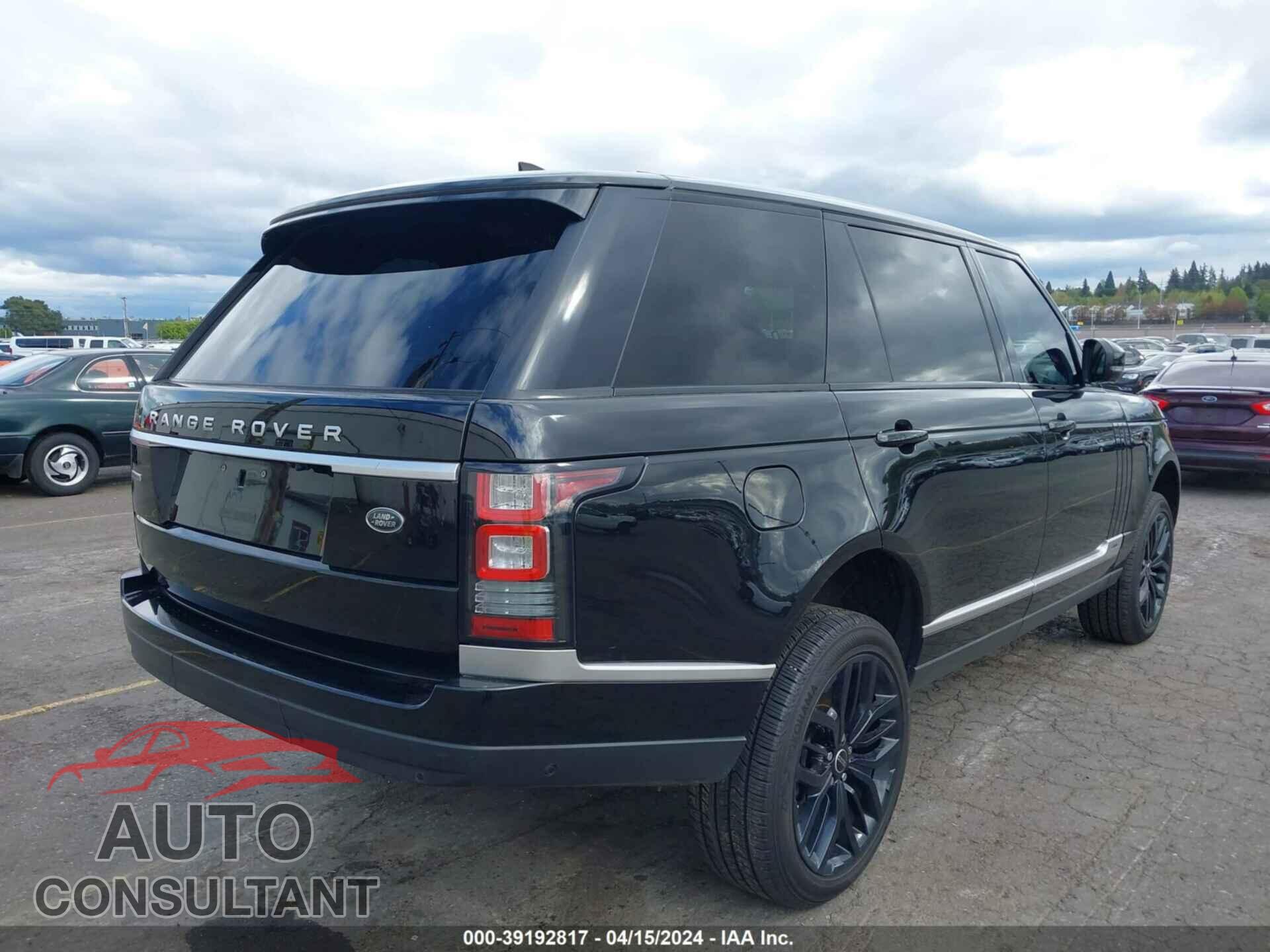 LAND ROVER RANGE ROVER 2017 - SALGS5FEXHA361582