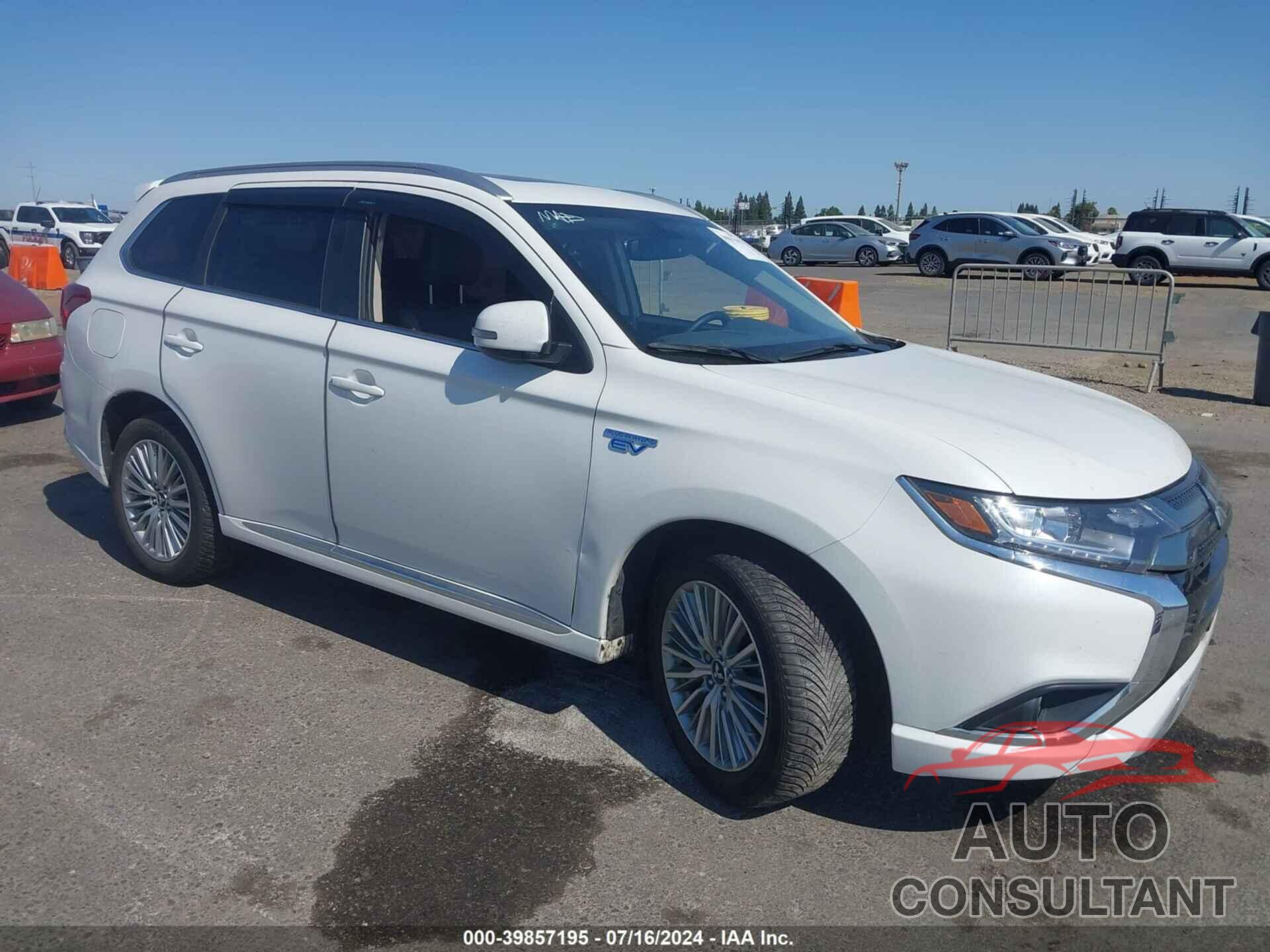 MITSUBISHI OUTLANDER PHEV 2019 - JA4J24A54KZ610458
