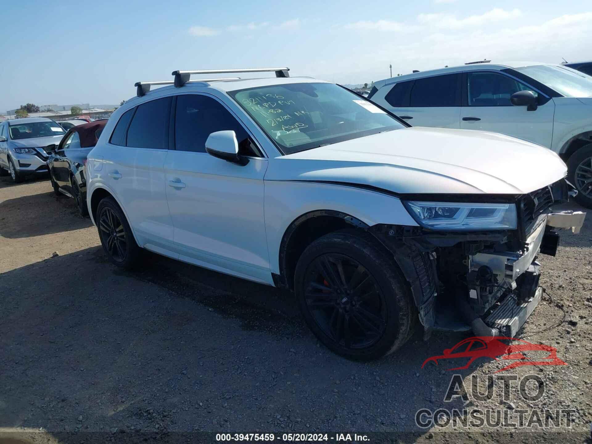 AUDI Q5 2018 - WA1BNAFY1J2205890