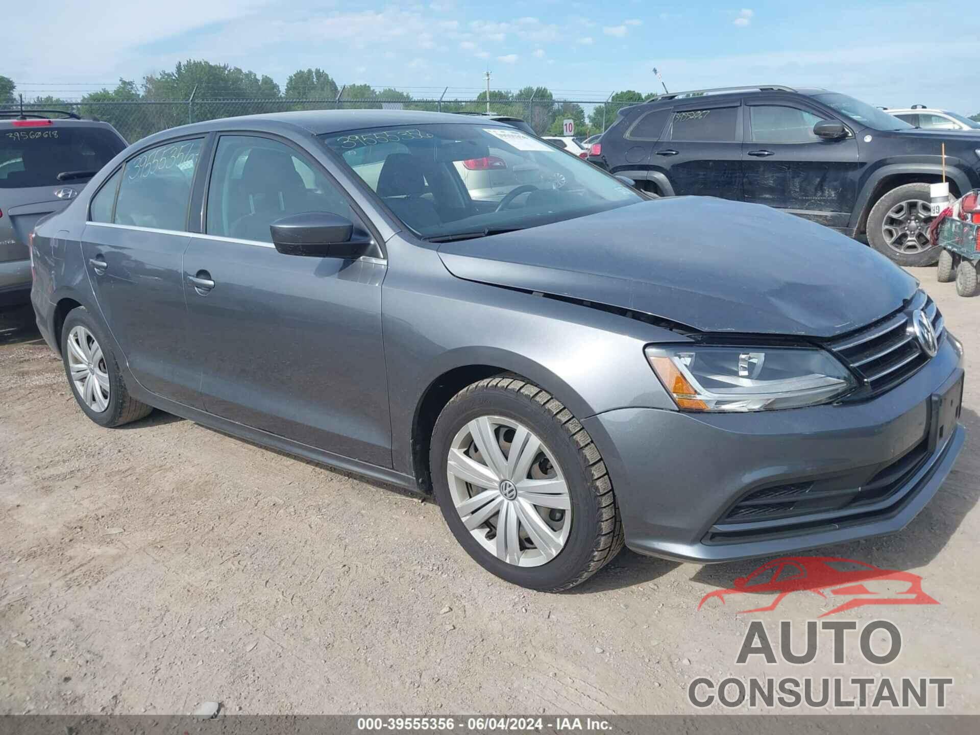 VOLKSWAGEN JETTA 2017 - 3VW2B7AJ0HM405204
