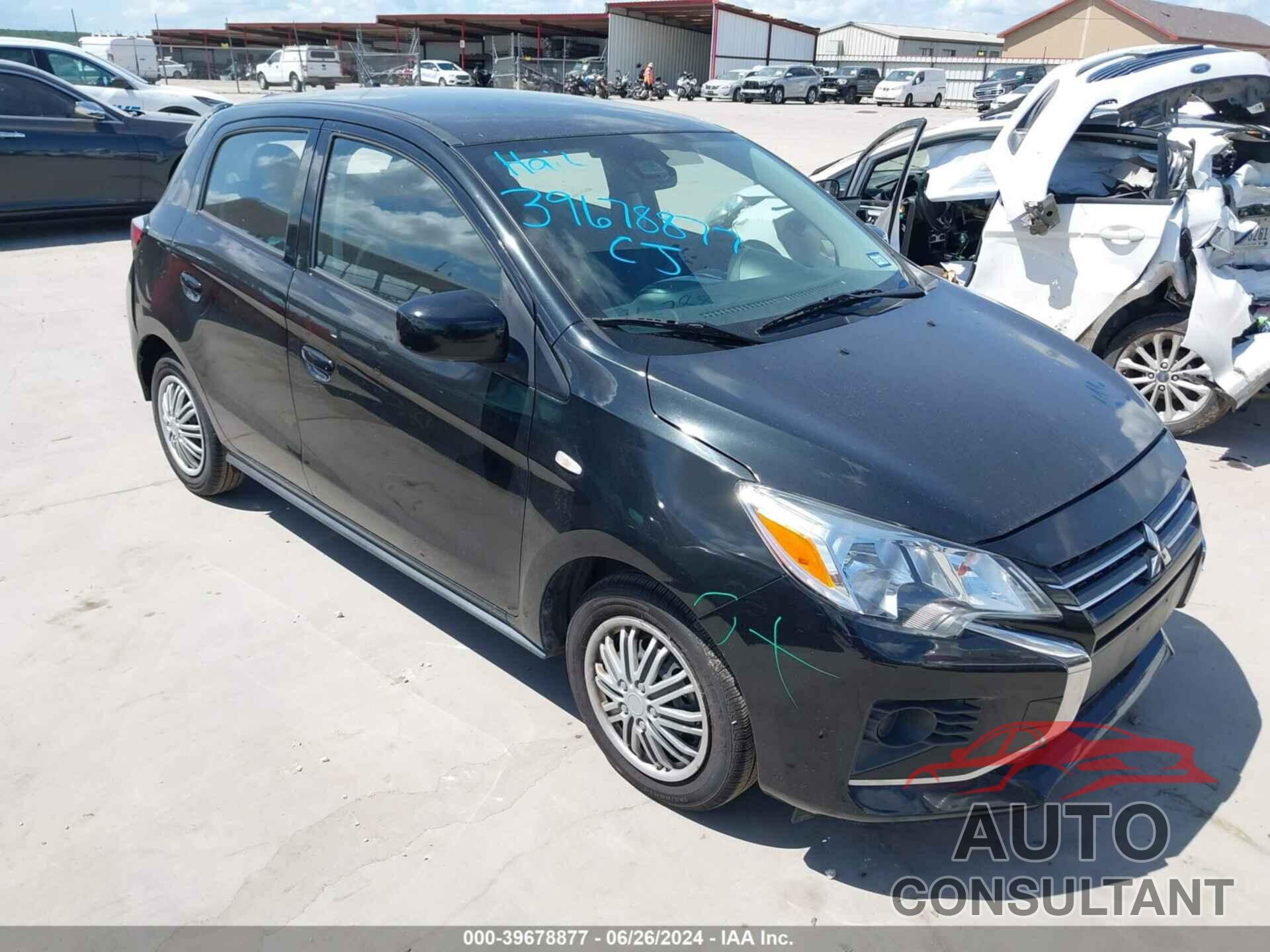 MITSUBISHI MIRAGE 2021 - ML32AUHJ9MH003614