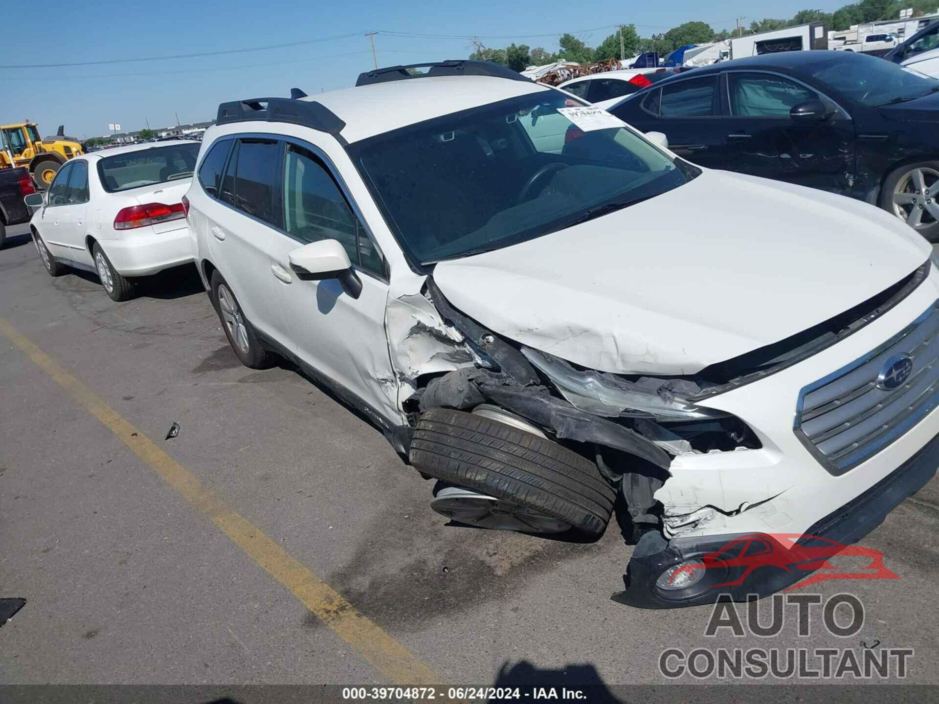 SUBARU OUTBACK 2017 - 4S4BSAFC4H3203294