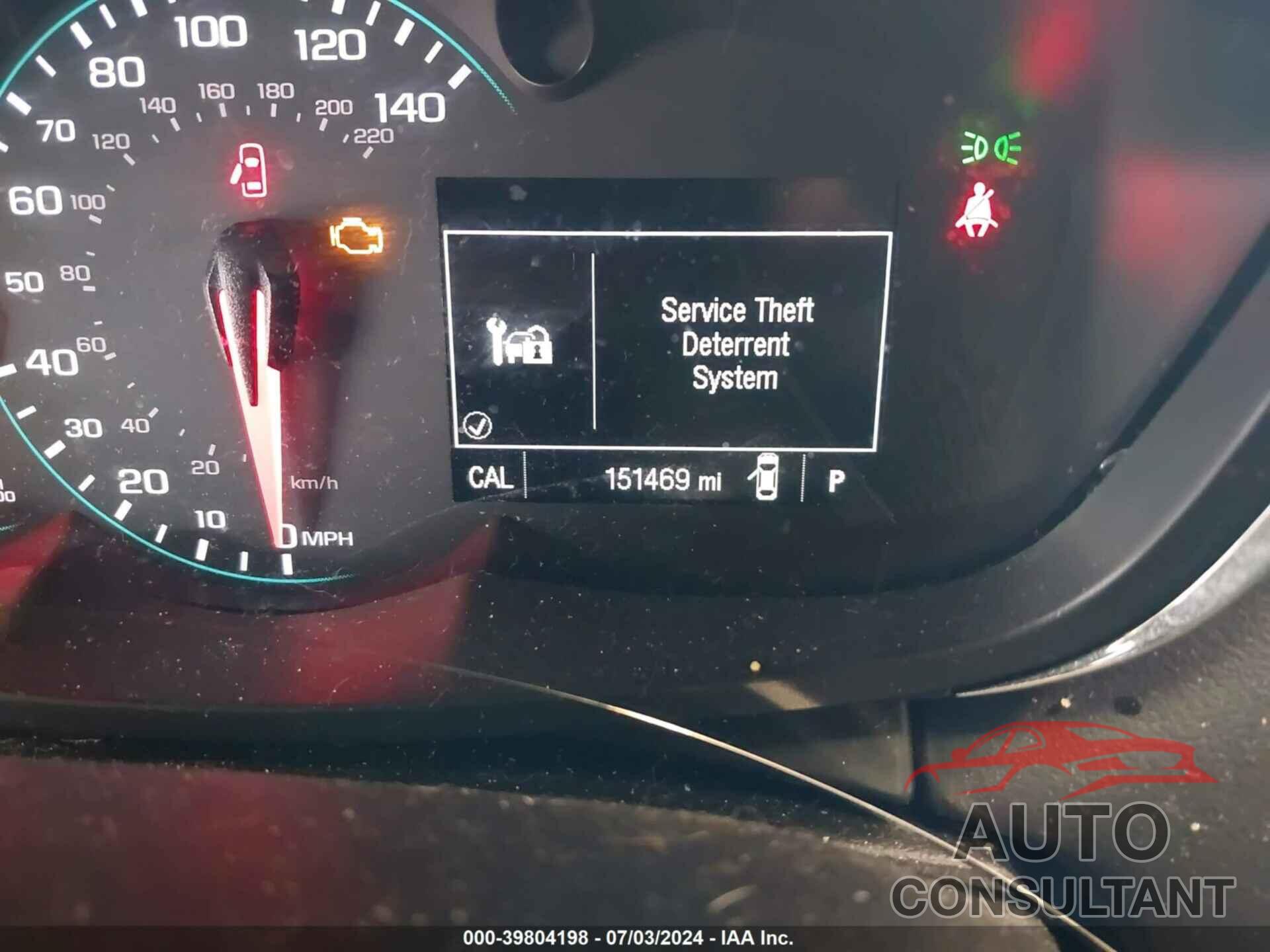 CHEVROLET TRAX 2017 - 3GNCJKSB6HL265208