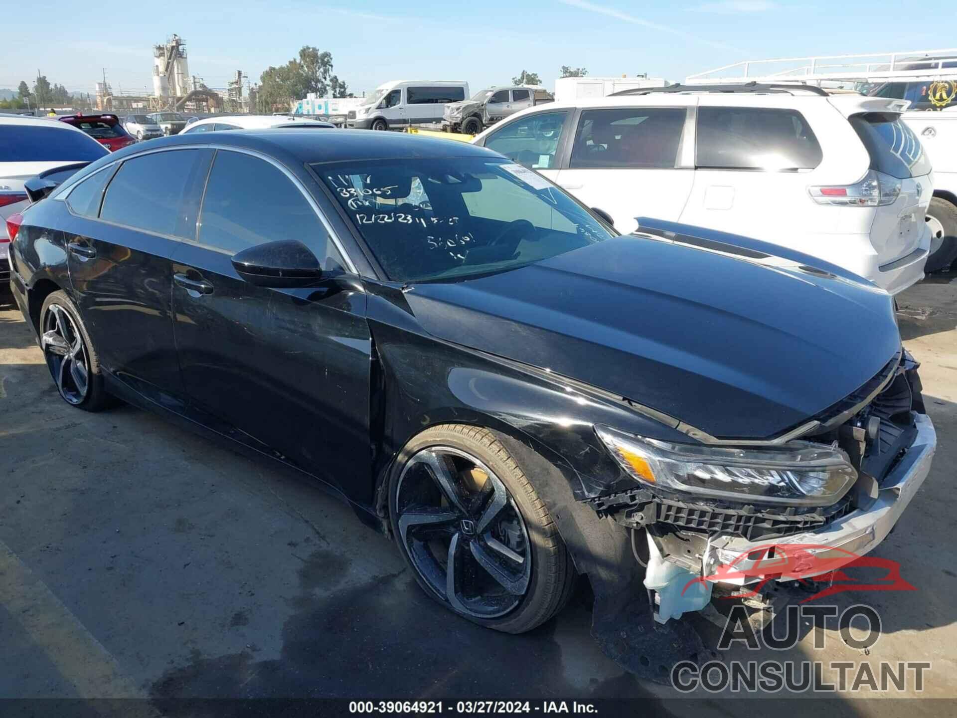 HONDA ACCORD 2019 - 1HGCV1F33KA063971