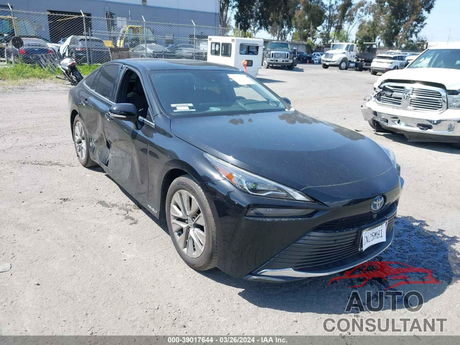 TOYOTA MIRAI 2022 - JTDAAAAA0NA007143
