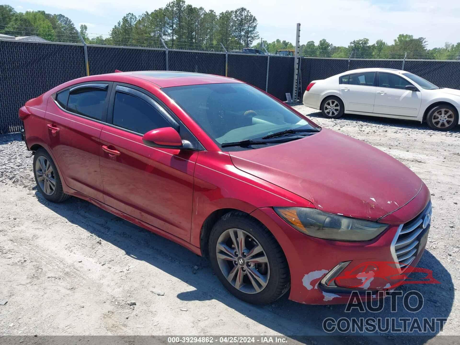 HYUNDAI ELANTRA 2017 - 5NPD84LF7HH128719