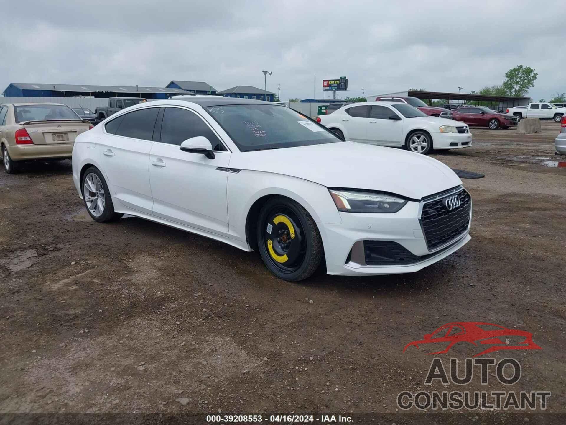 AUDI A5 SPORTBACK 2023 - WAUABCF52PA003616