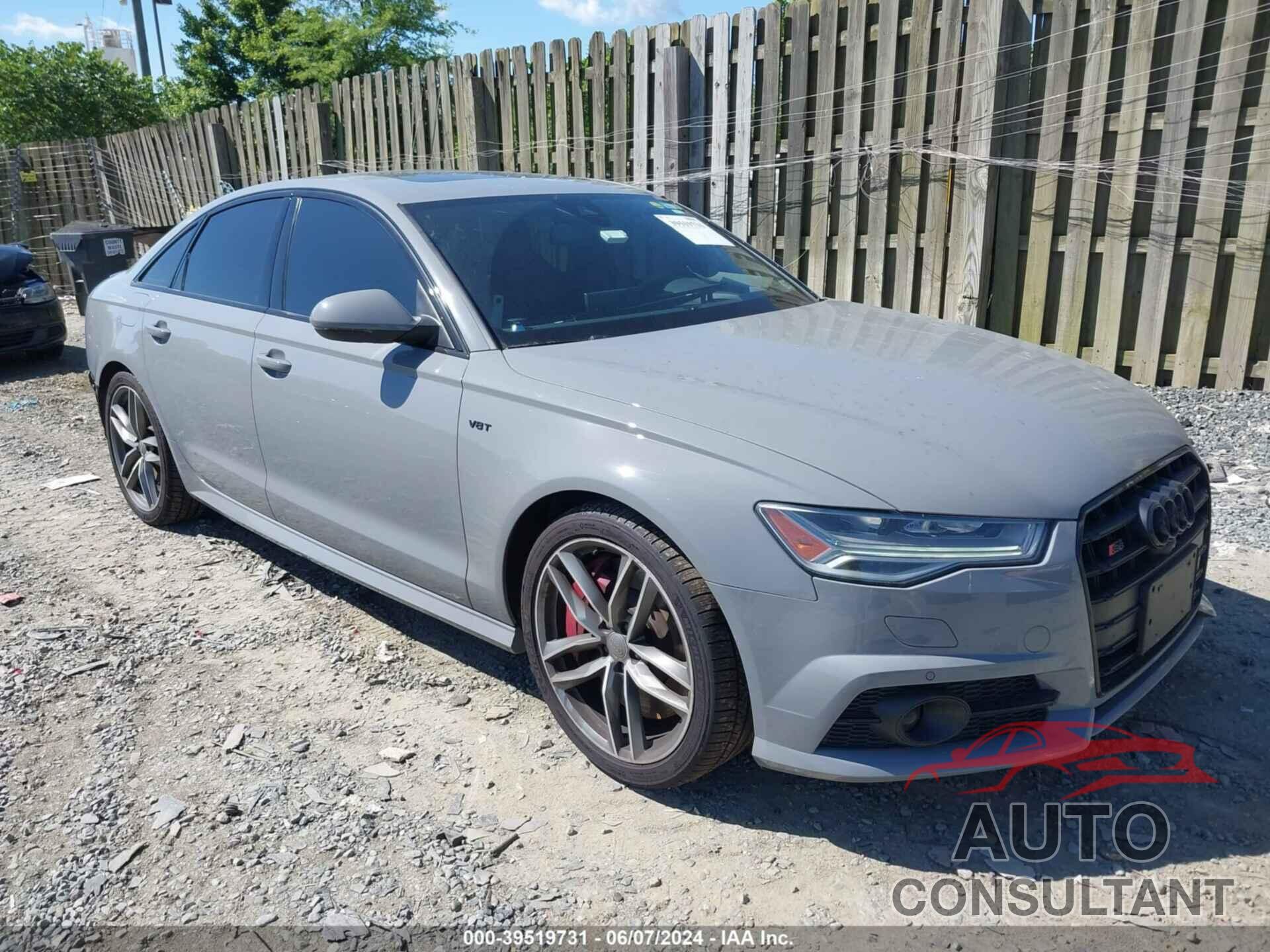 AUDI S6 2017 - WAUHFBFC8HN063521