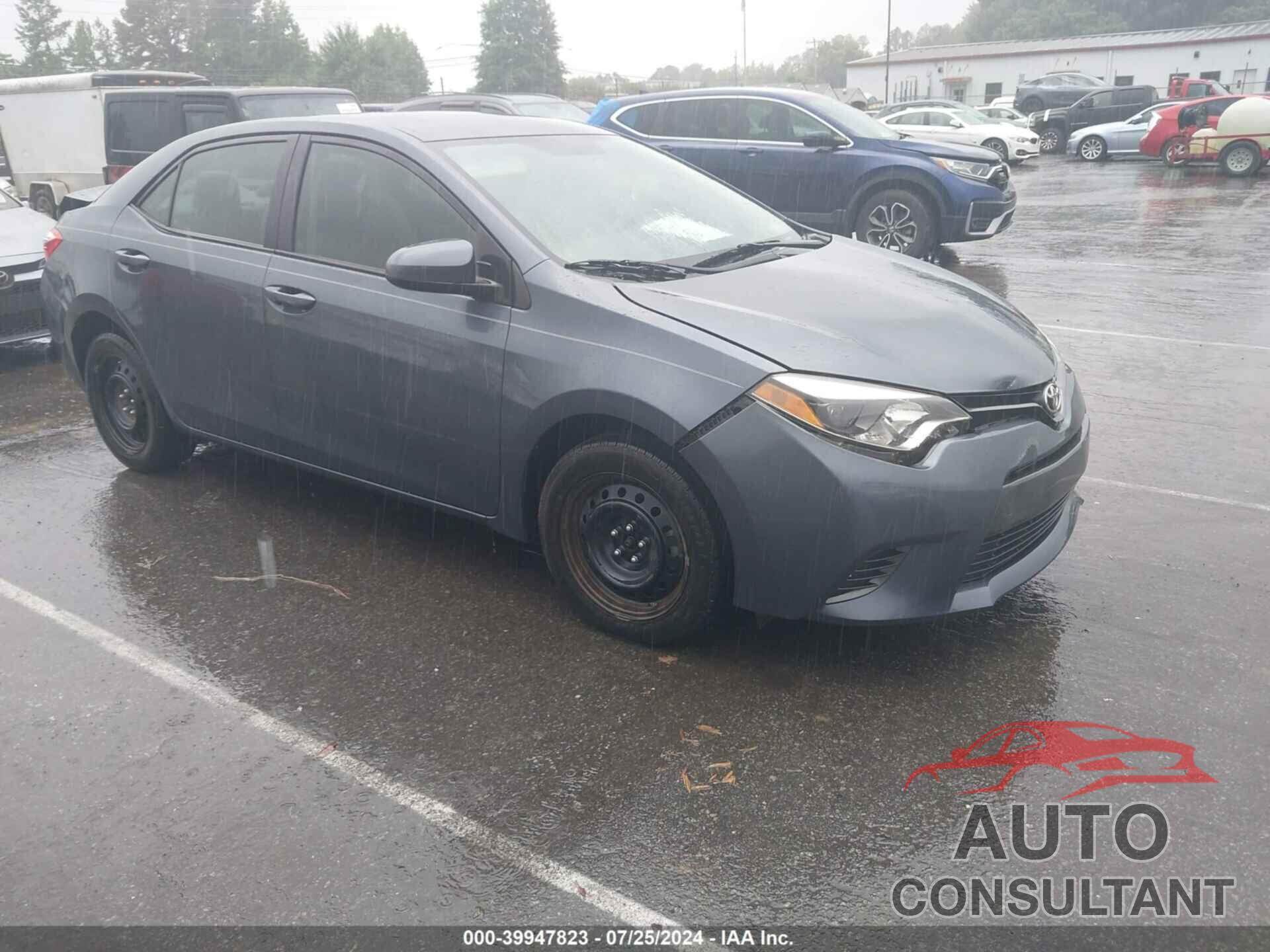 TOYOTA COROLLA 2016 - 2T1BURHE7GC672140