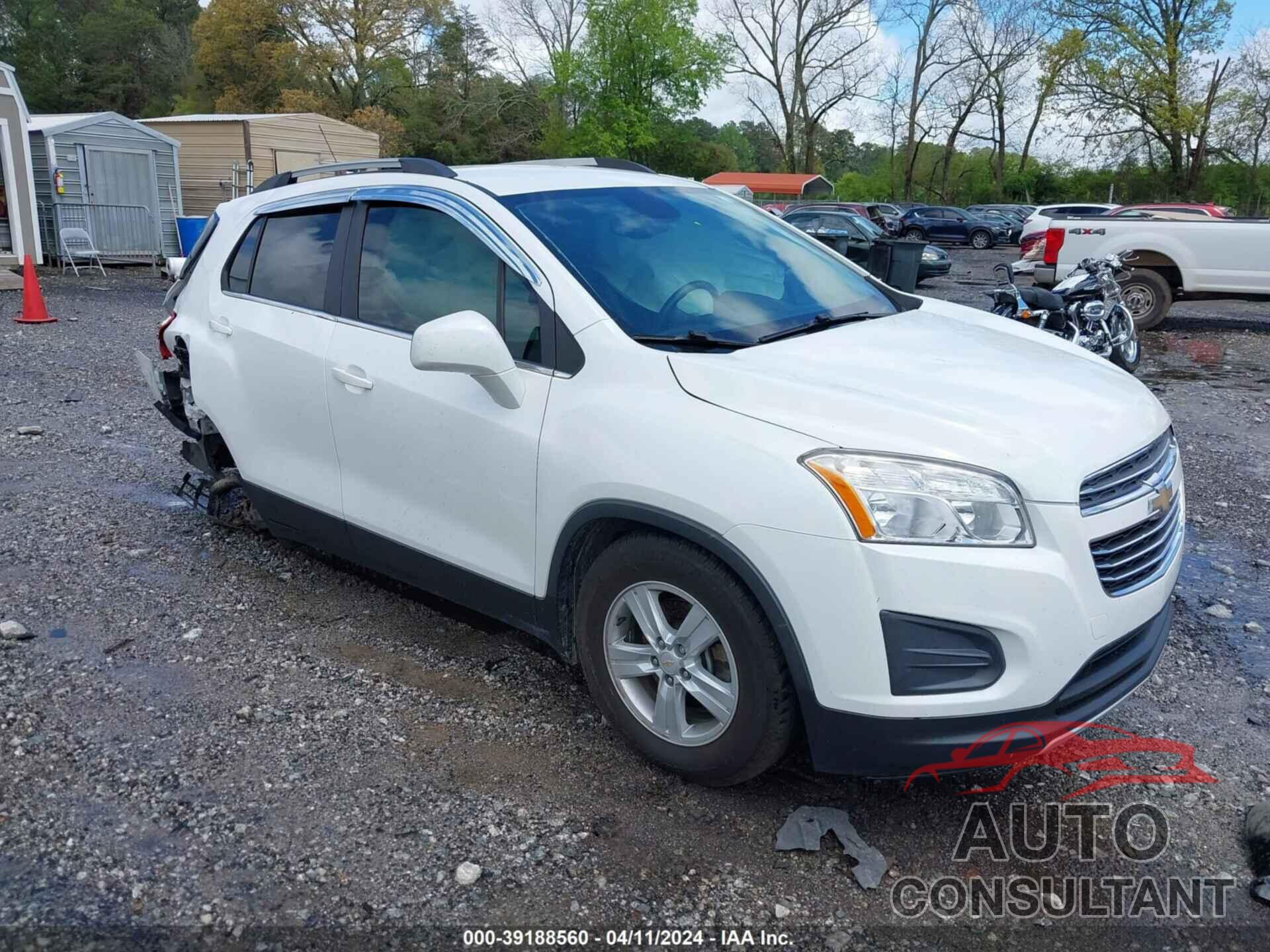 CHEVROLET TRAX 2016 - KL7CJLSB8GB665766