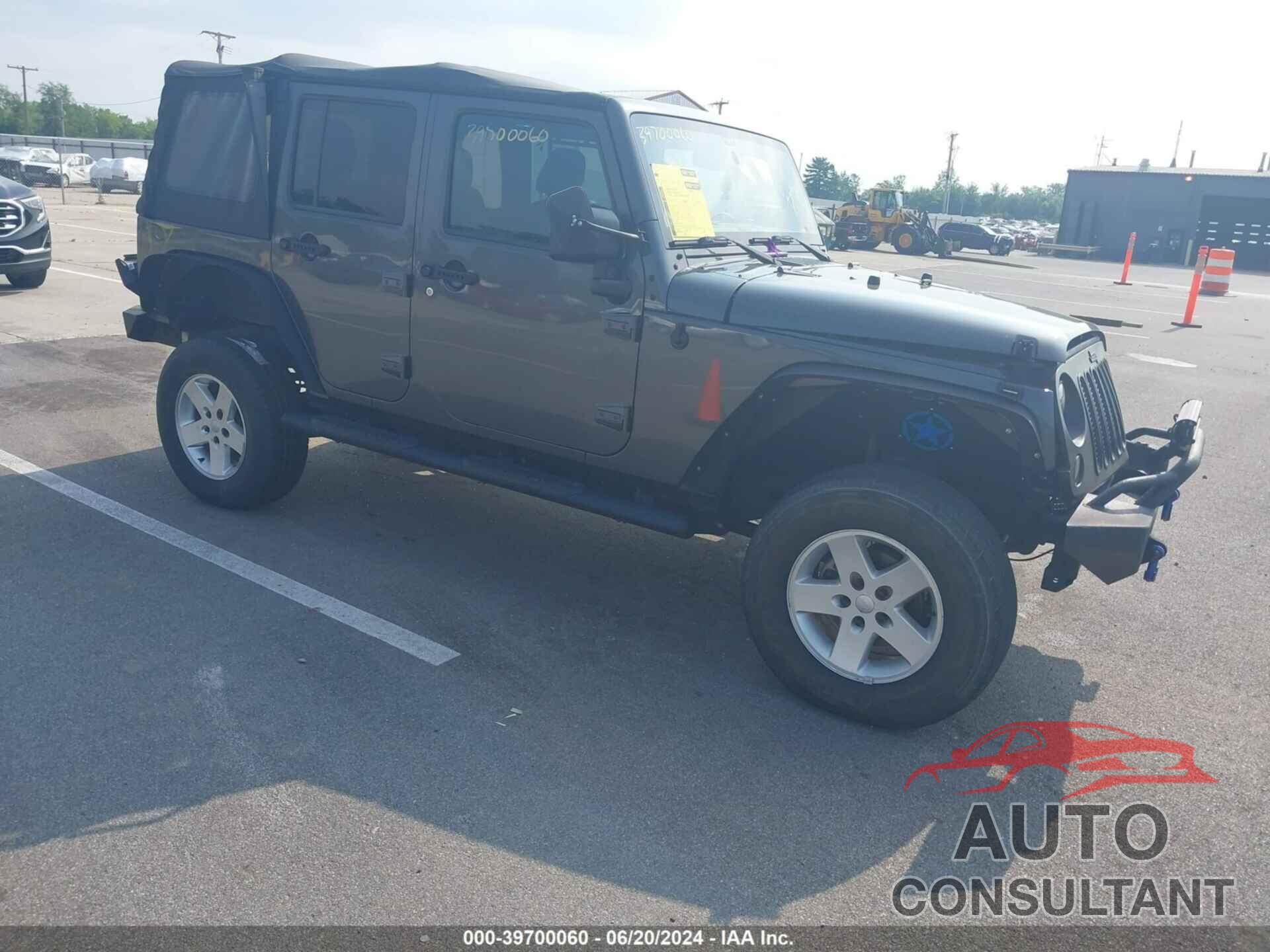 JEEP WRANGLER UNLIMITED 2017 - 1C4BJWDG6HL704889