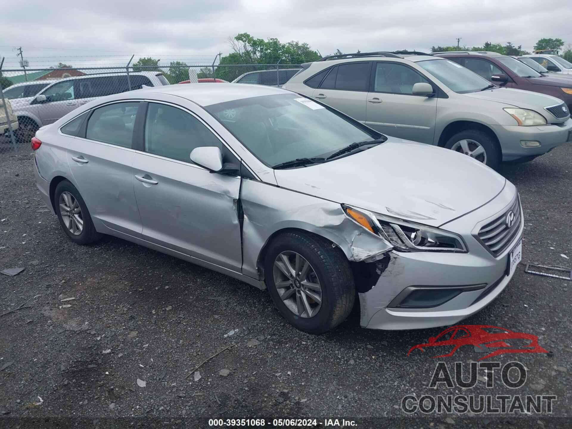 HYUNDAI SONATA 2016 - 5NPE24AFXGH352025