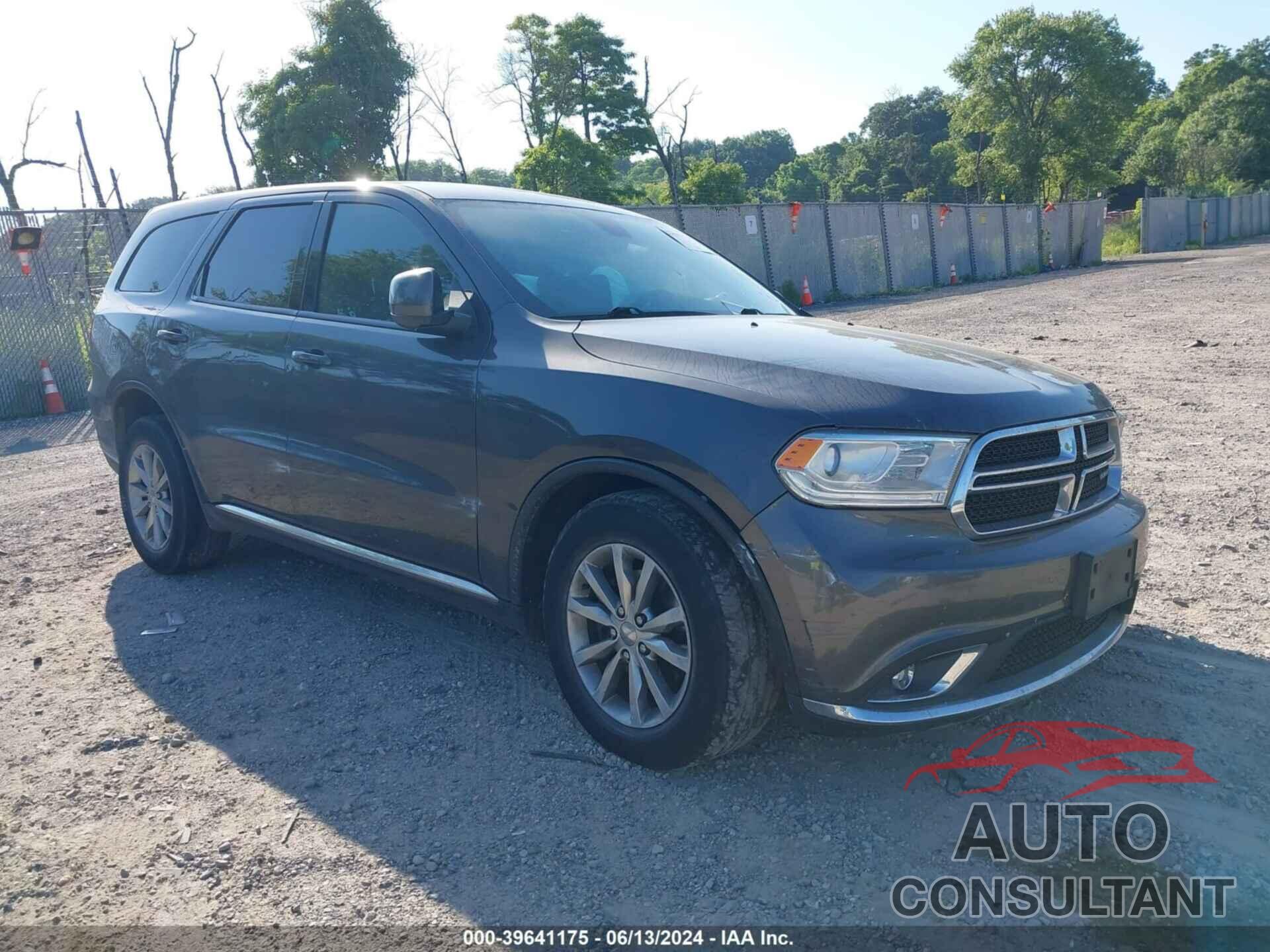 DODGE DURANGO 2017 - 1C4RDHAG1HC925970