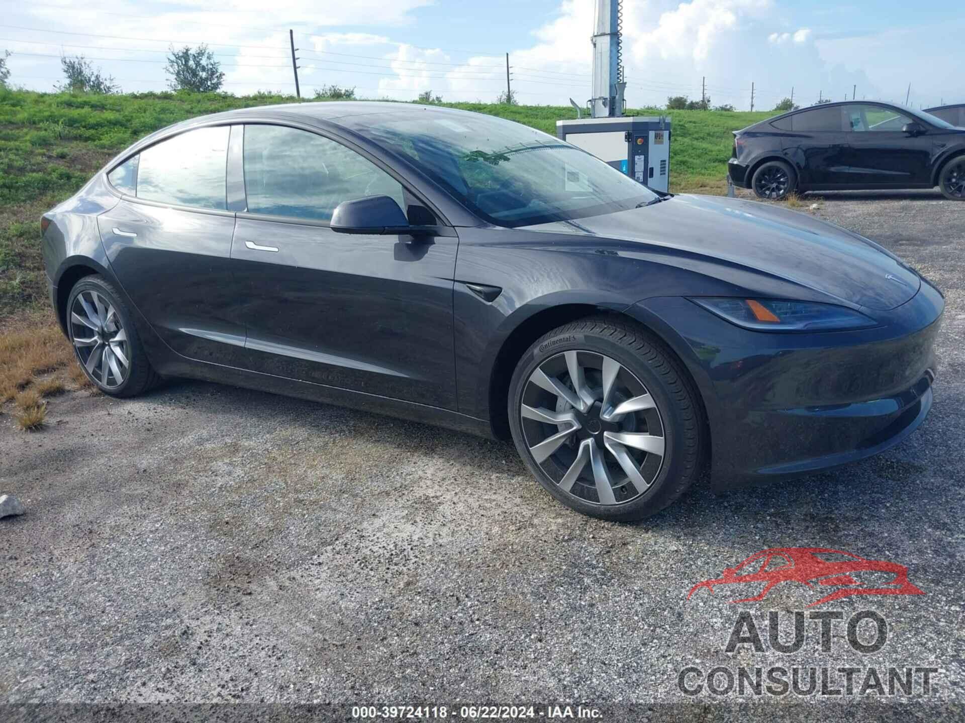 TESLA MODEL 3 2024 - 5YJ3E1EA8RF751612