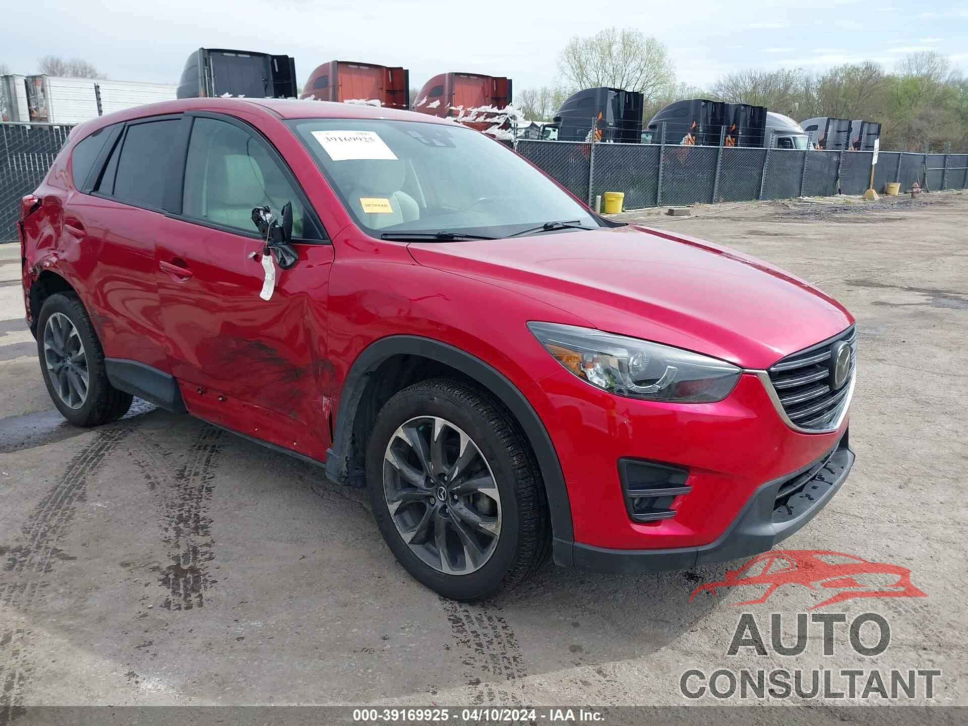 MAZDA CX-5 2016 - JM3KE4DY3G0700095