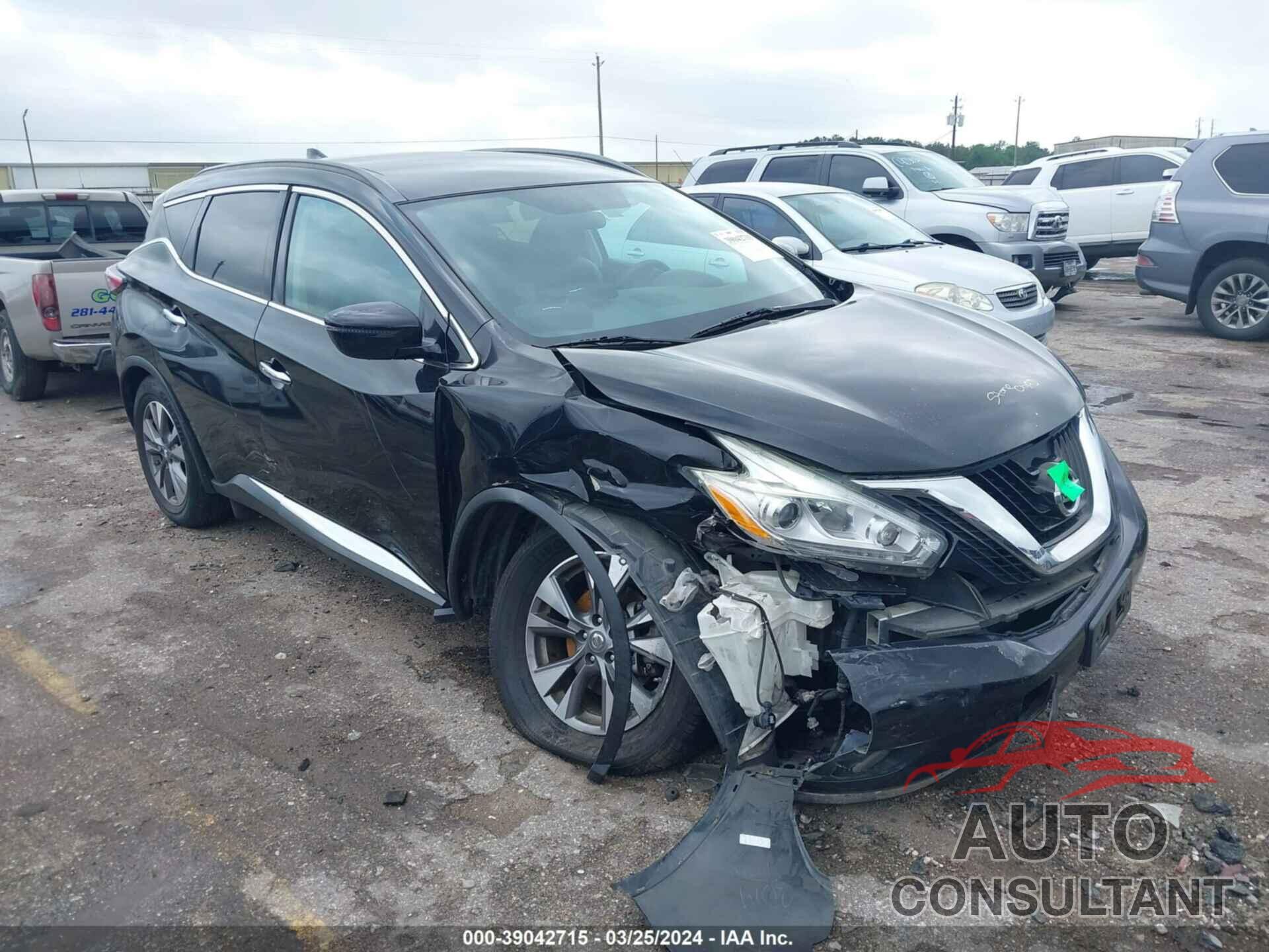 NISSAN MURANO 2017 - 5N1AZ2MG4HN109424