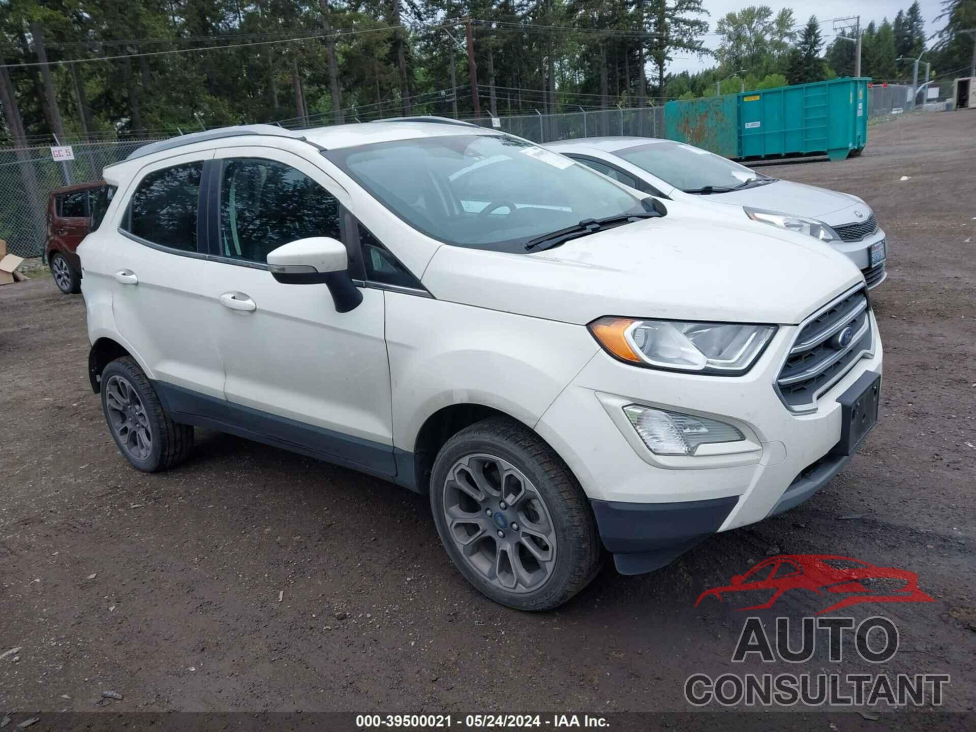 FORD ECOSPORT 2020 - MAJ6S3KL6LC362324