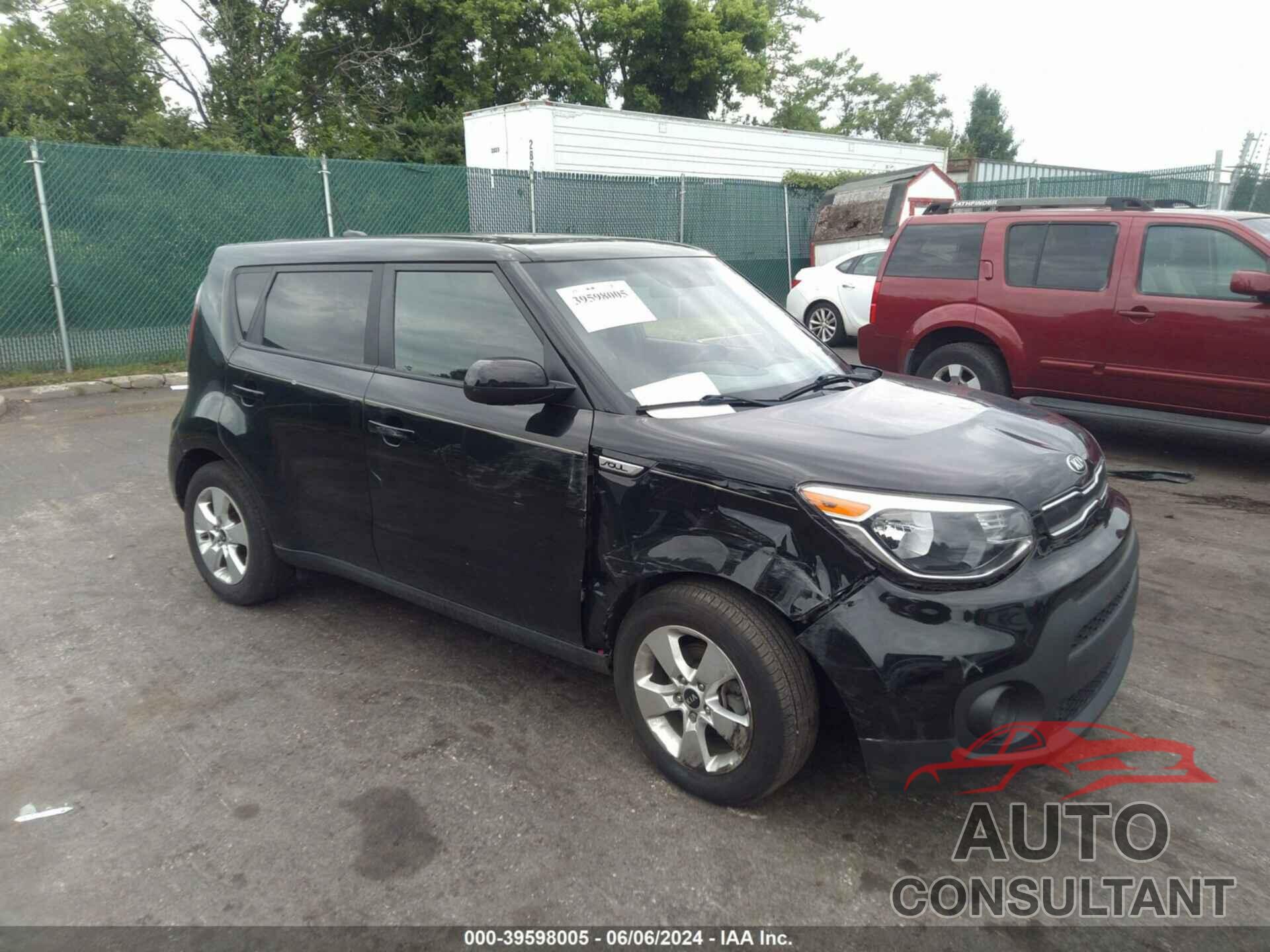 KIA SOUL 2018 - KNDJN2A24J7901673