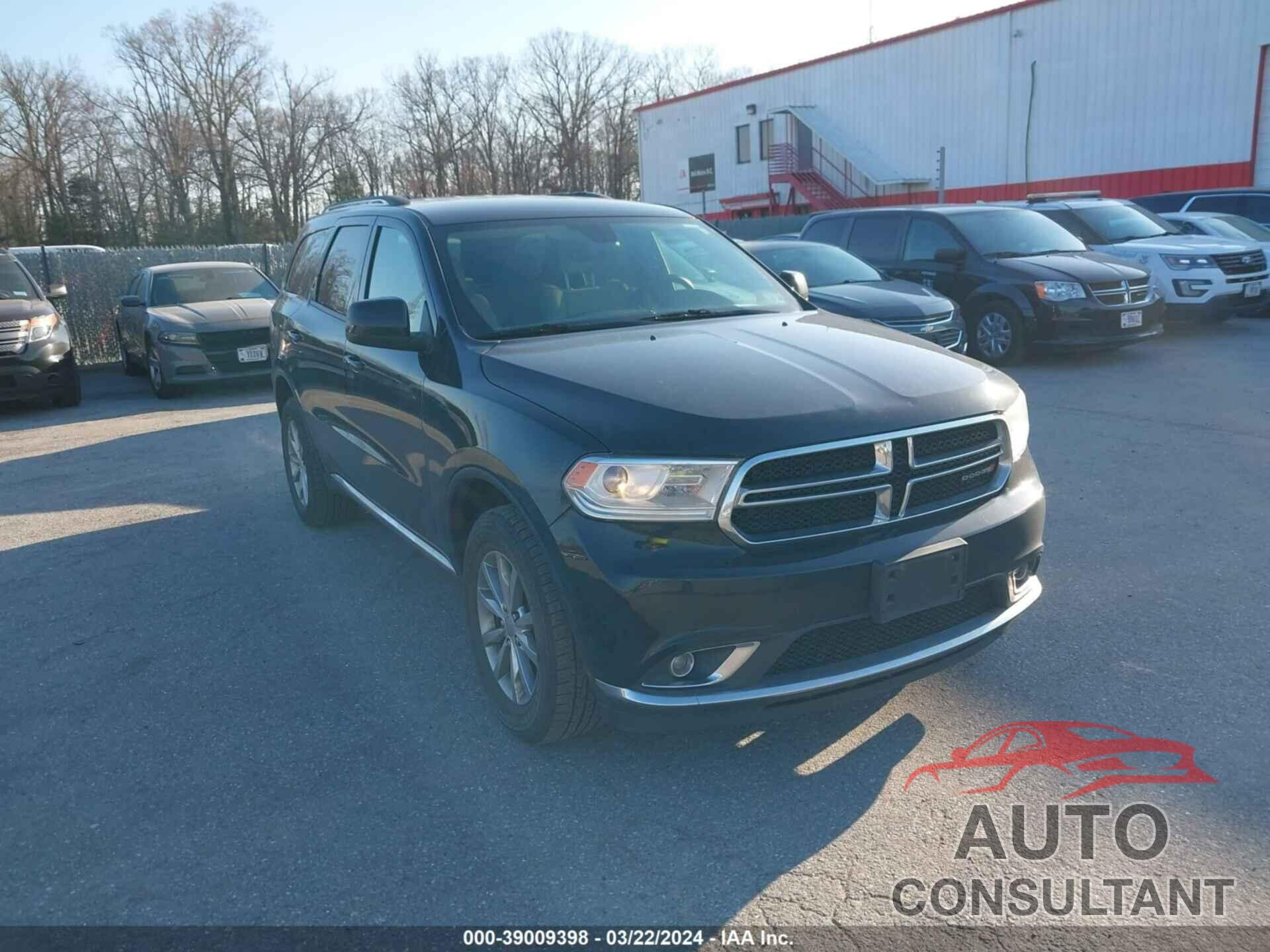 DODGE DURANGO 2017 - 1C4RDJAG8HC690796