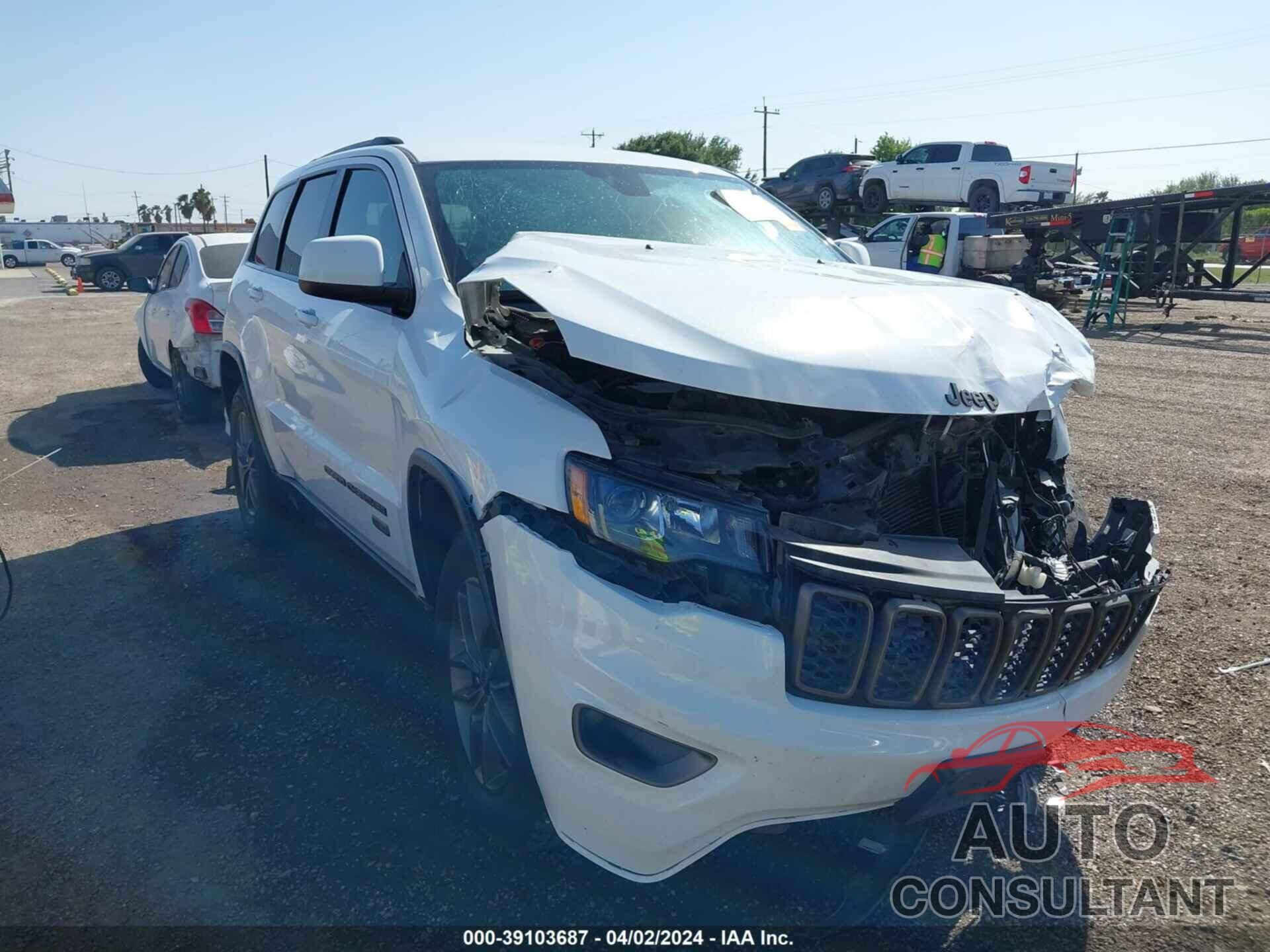 JEEP GRAND CHEROKEE 2016 - 1C4RJEAG8GC464367