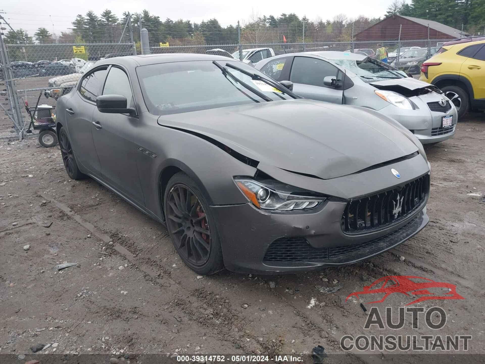 MASERATI GHIBLI 2016 - ZAM57RTA3G1176339