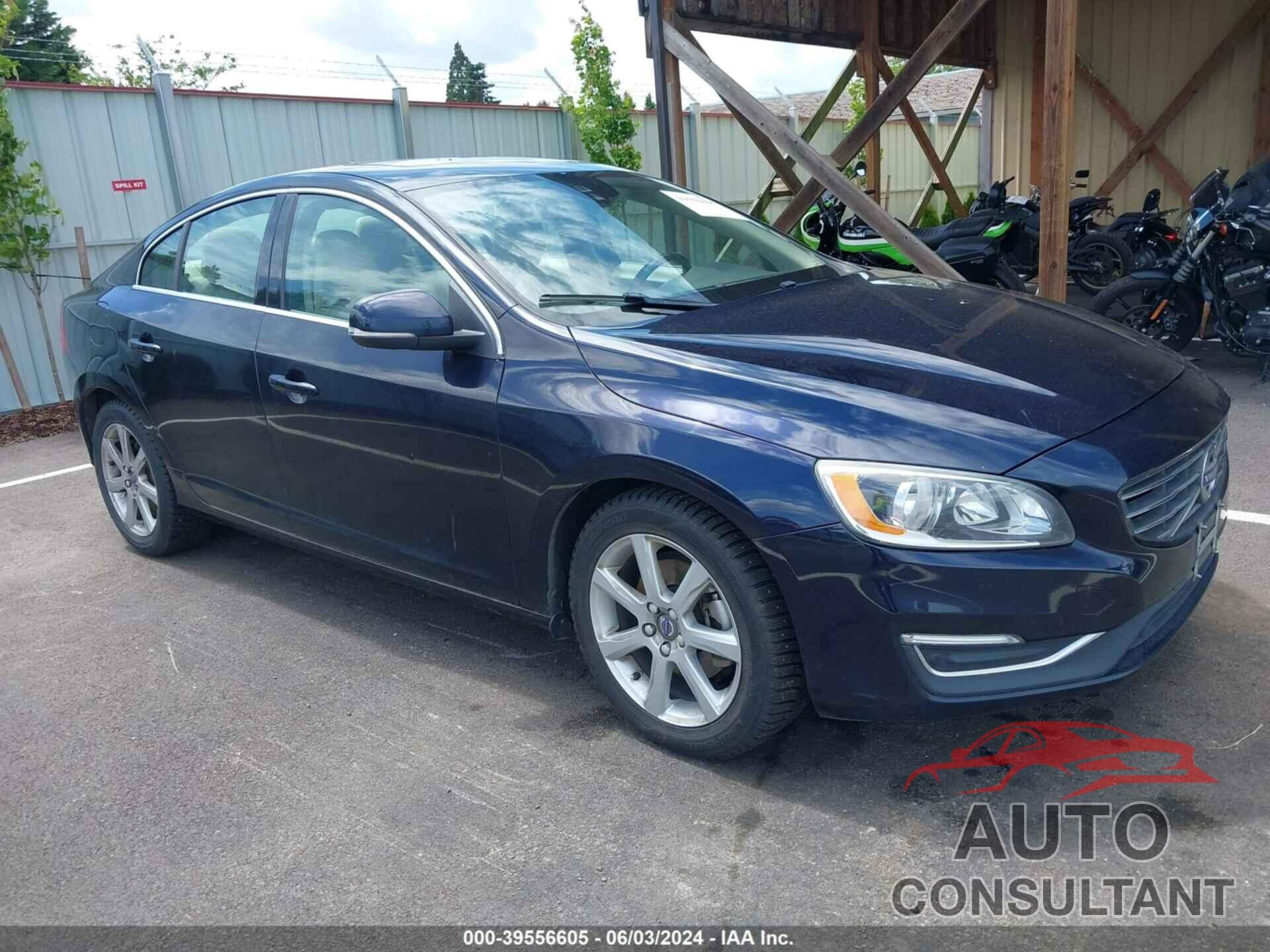 VOLVO S60 2016 - YV126MFK9G2396655