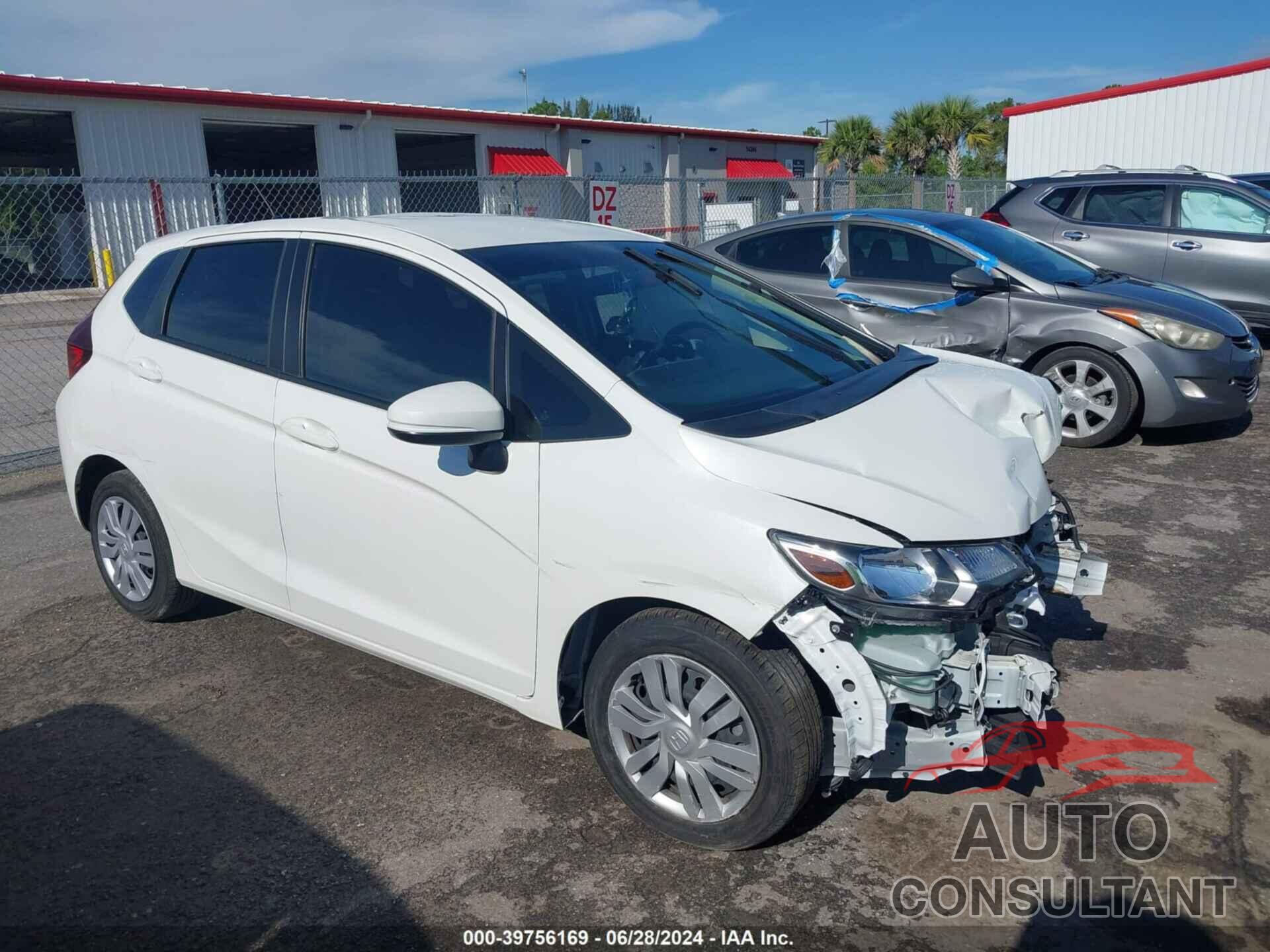 HONDA FIT 2017 - JHMGK5H50HS012069