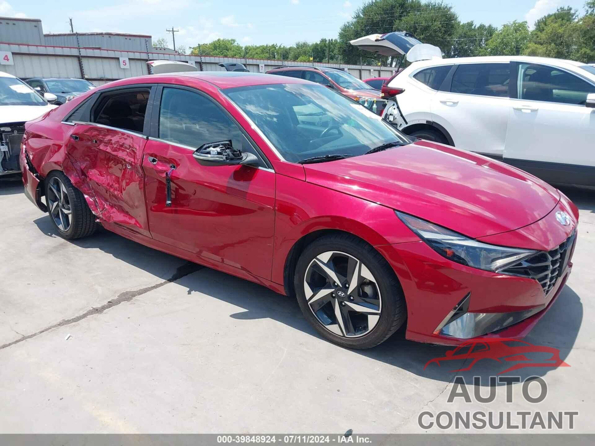 HYUNDAI ELANTRA 2021 - KMHLP4AG2MU171032