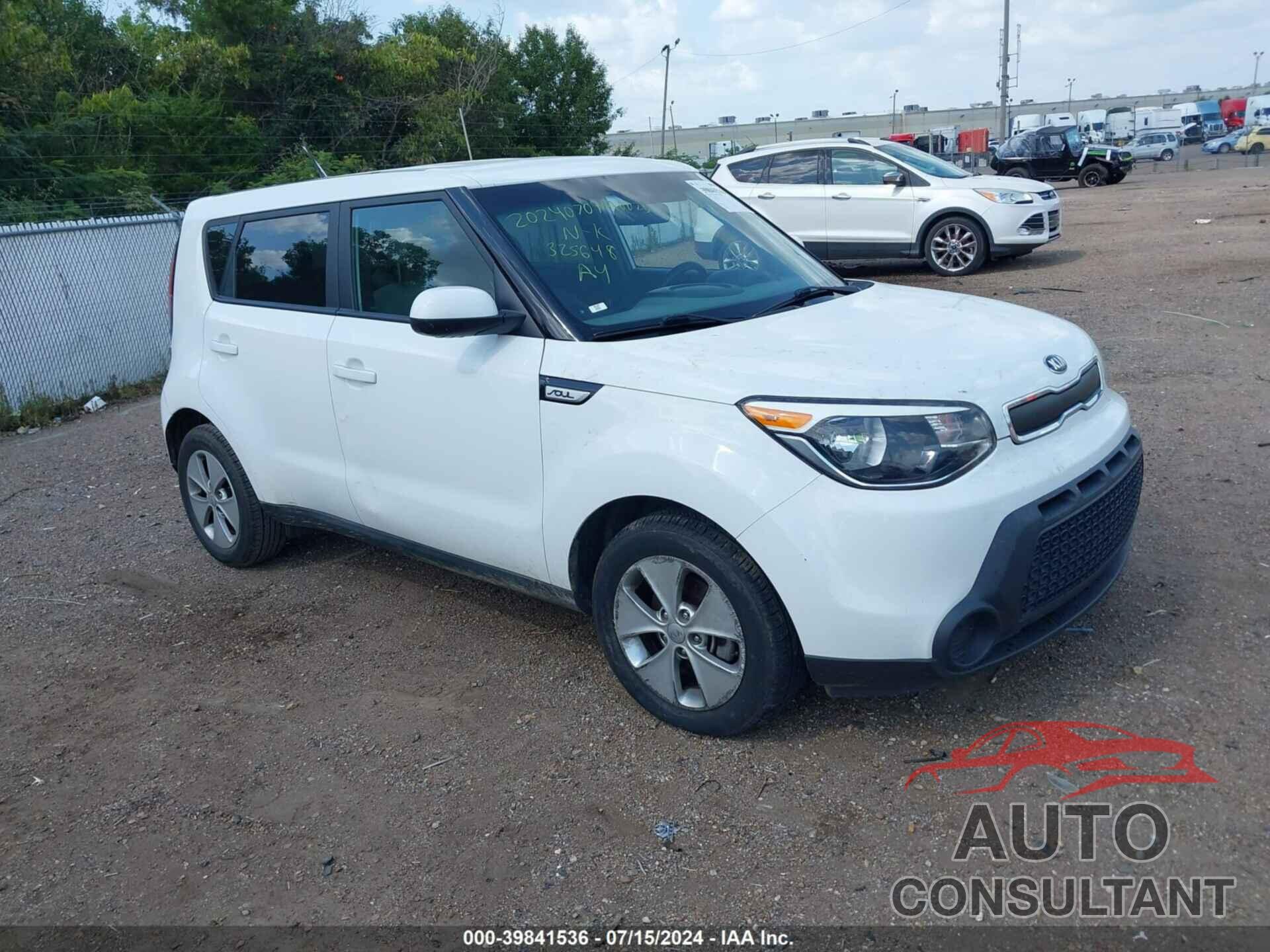 KIA SOUL 2016 - KNDJN2A25G7325648