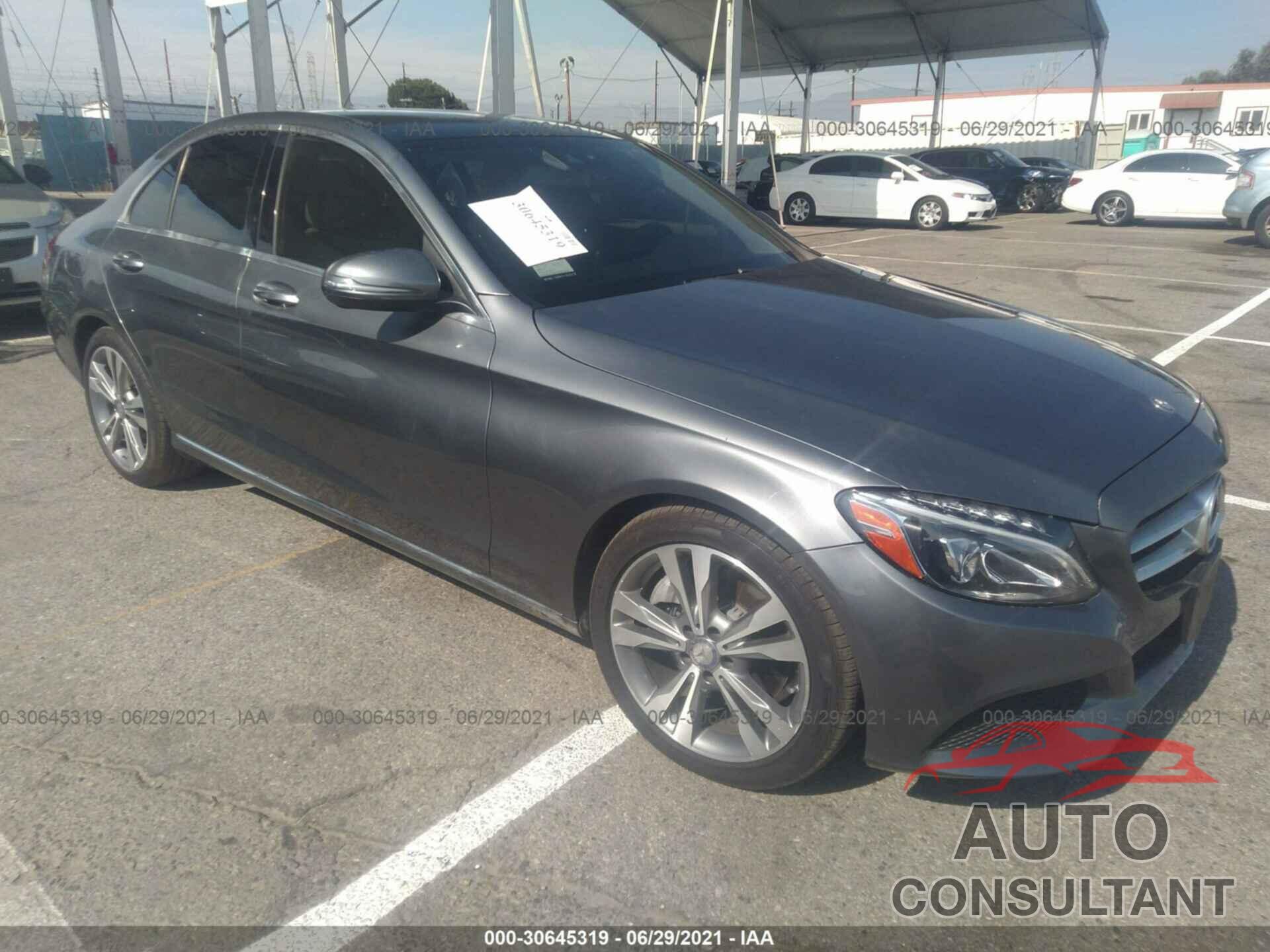 MERCEDES-BENZ C-CLASS 2017 - 55SWF4JB2HU201071