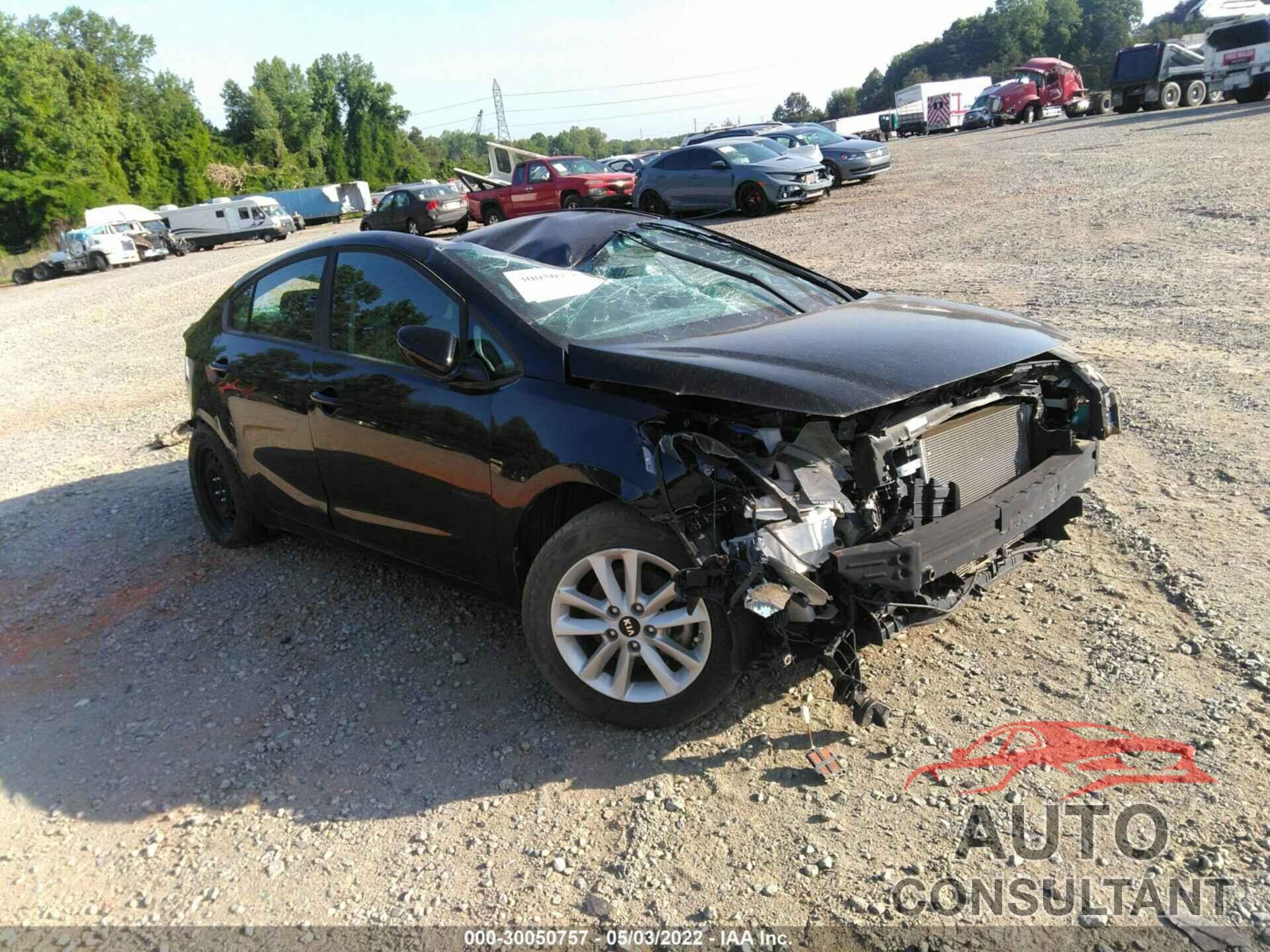 KIA FORTE 2017 - 3KPFL4A72HE106487