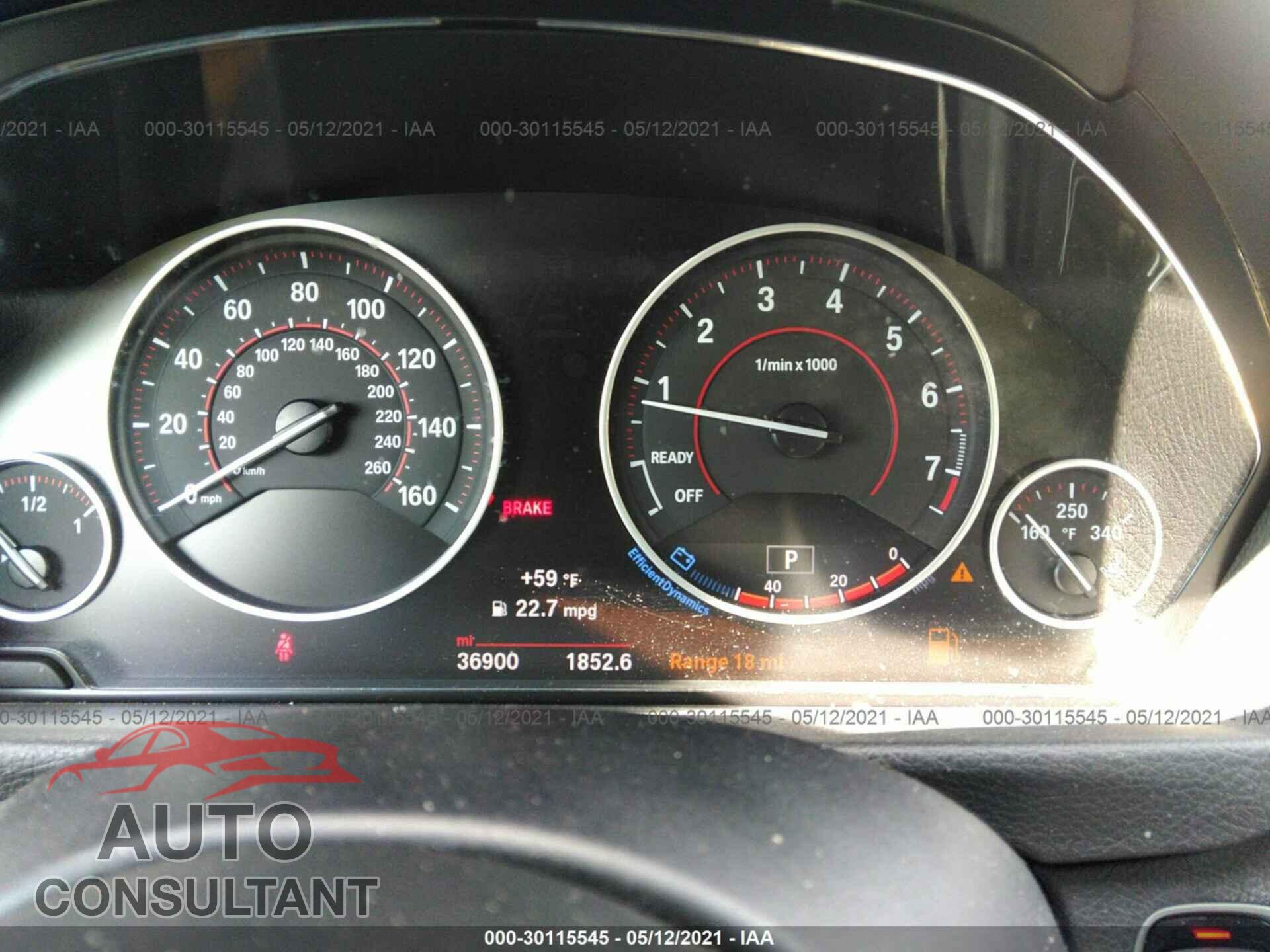 BMW 4 SERIES 2018 - WBA4W9C59JAC08983