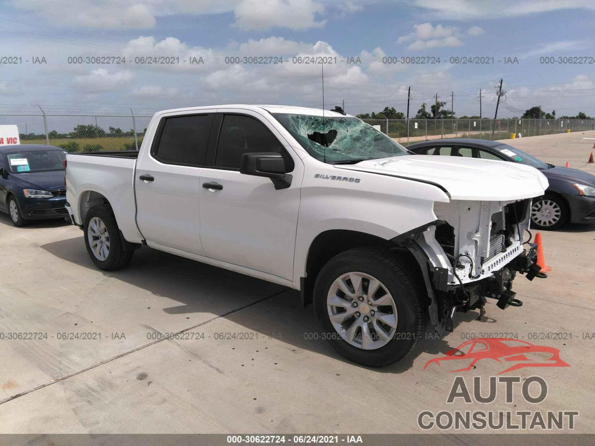 CHEVROLET SILVERADO 1500 2021 - 3GCPWBEK3MG314715