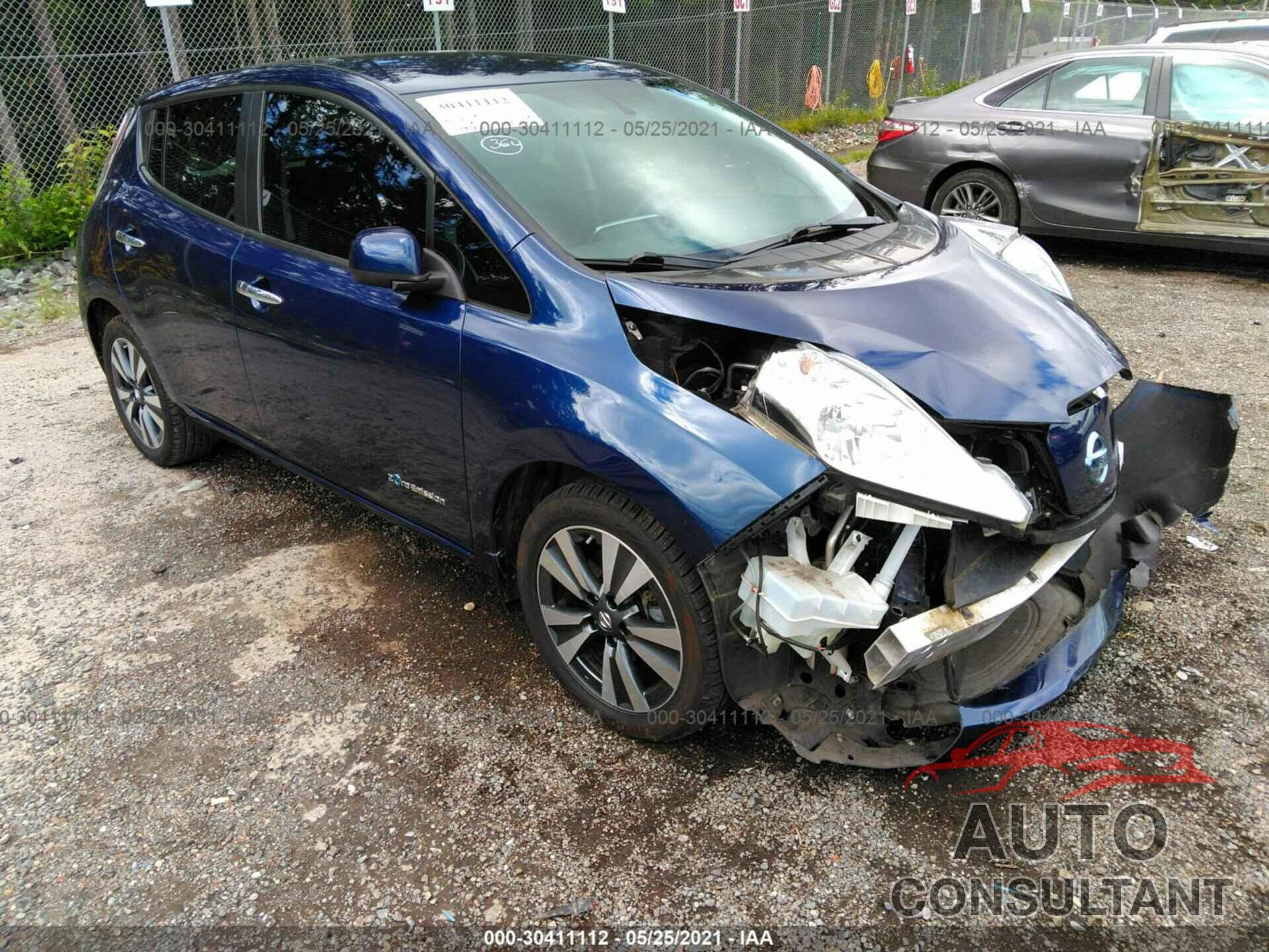 NISSAN LEAF 2016 - 1N4BZ0CP6GC307176