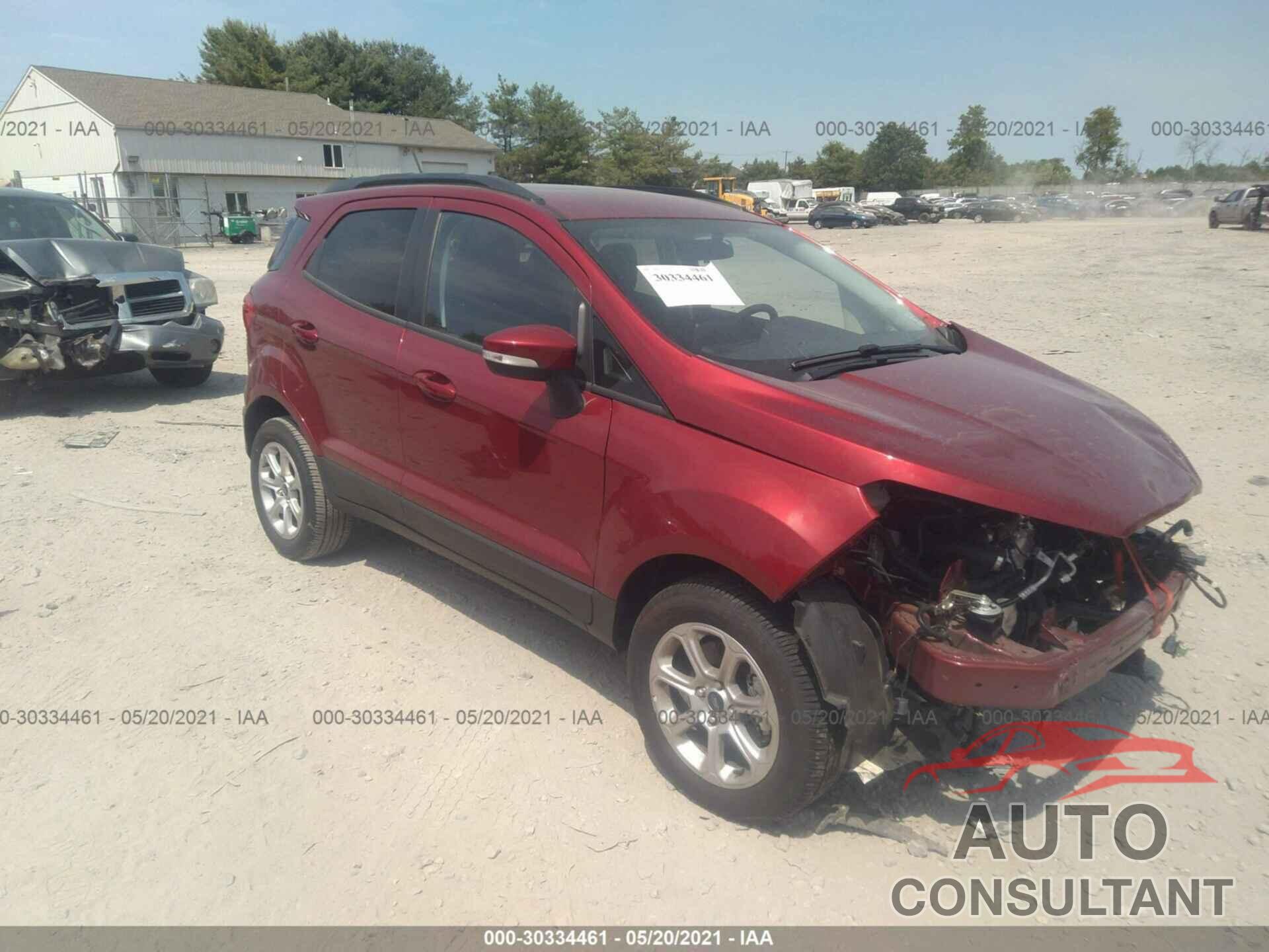 FORD ECOSPORT 2020 - MAJ3S2GEXLC348448