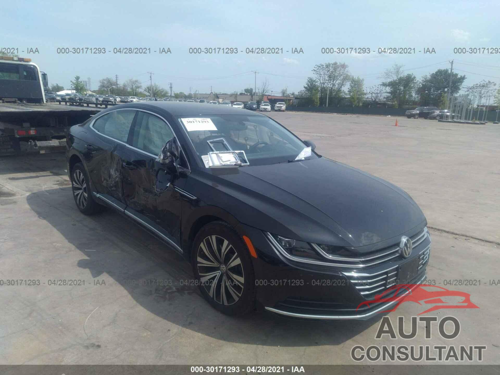 VOLKSWAGEN ARTEON 2019 - WVWBR7AN3KE008522
