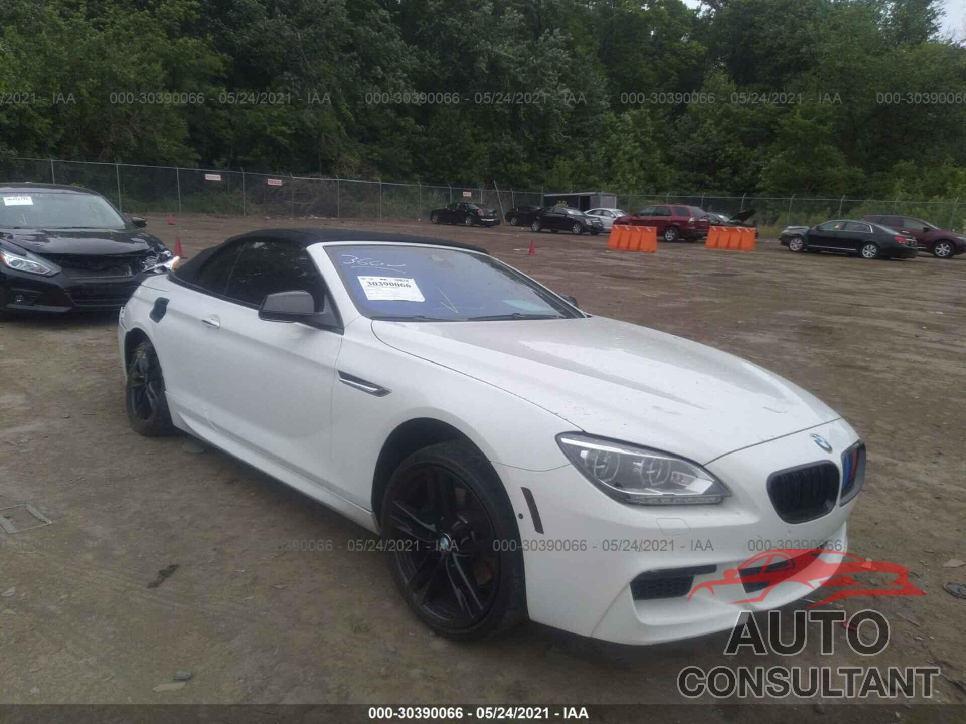 BMW 6 SERIES 2015 - WBAYP9C56FD169805