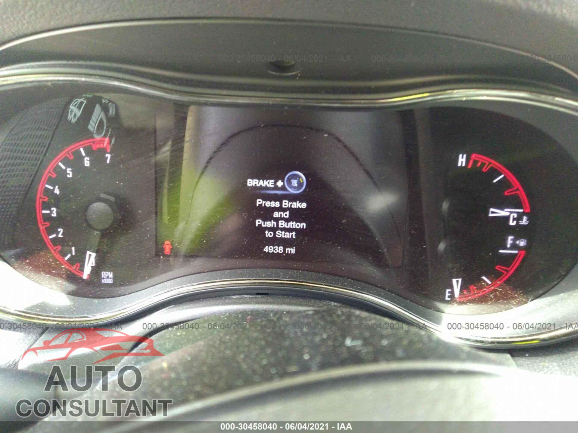 DODGE DURANGO 2020 - 1C4RDJDG8LC321473