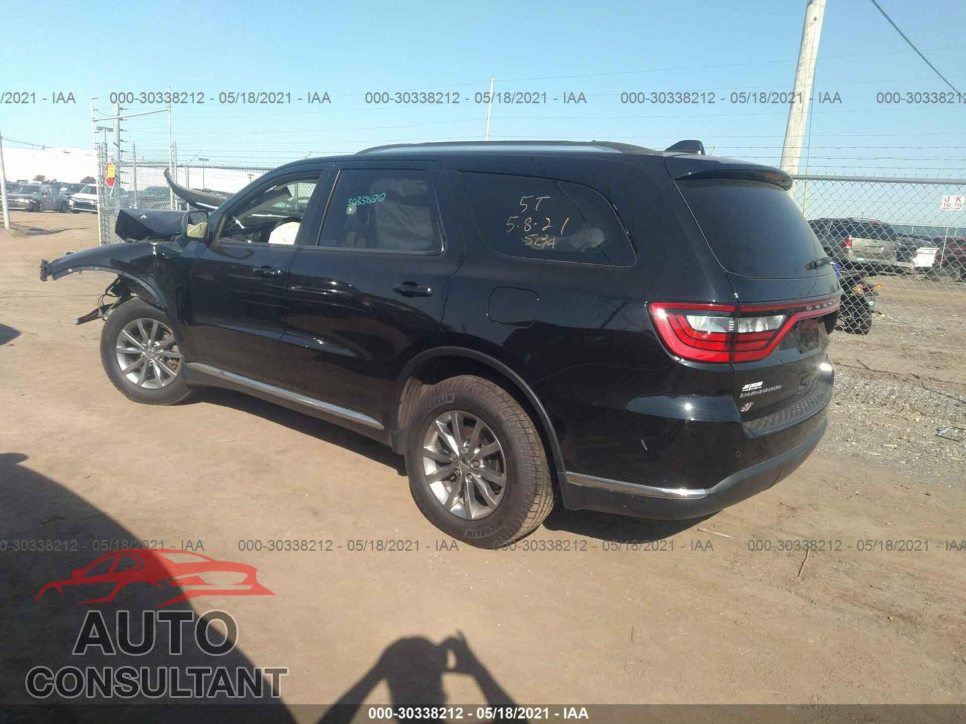 DODGE DURANGO 2018 - 1C4RDJAG3JC330776
