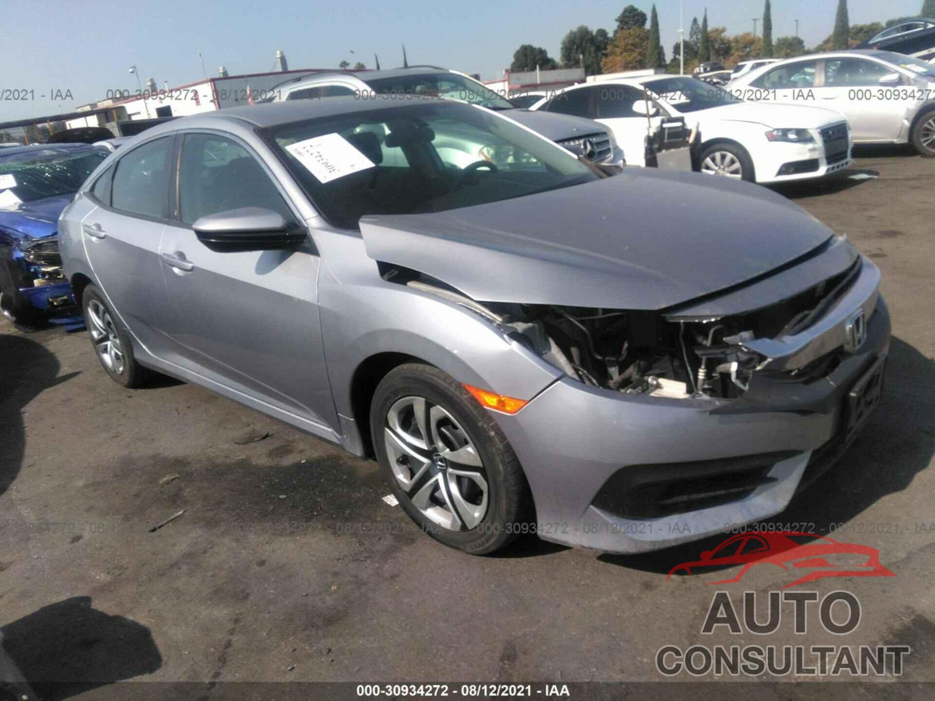 HONDA CIVIC SEDAN 2018 - 2HGFC2F52JH546409