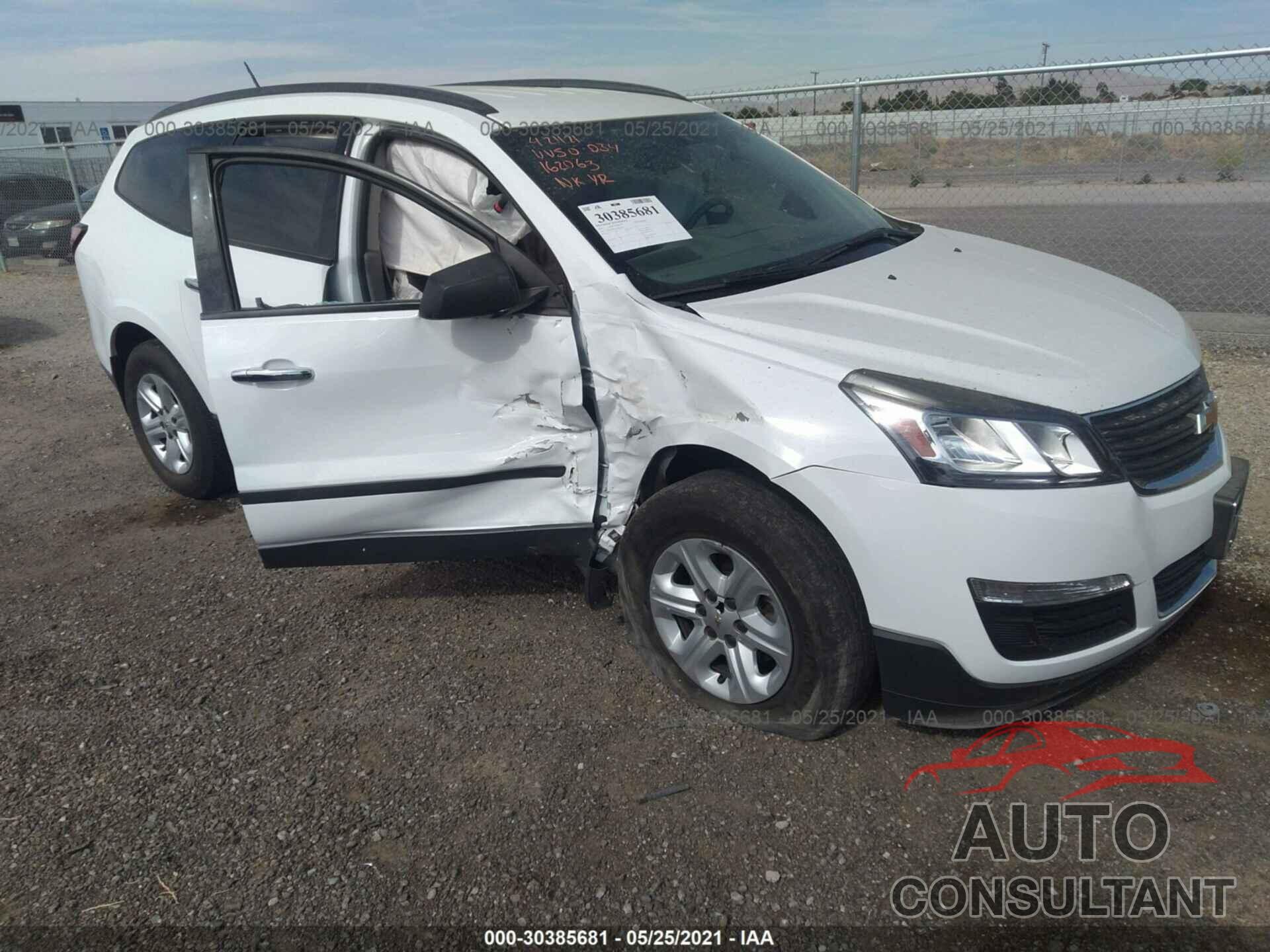 CHEVROLET TRAVERSE 2017 - 1GNKRFKD2HJ181584