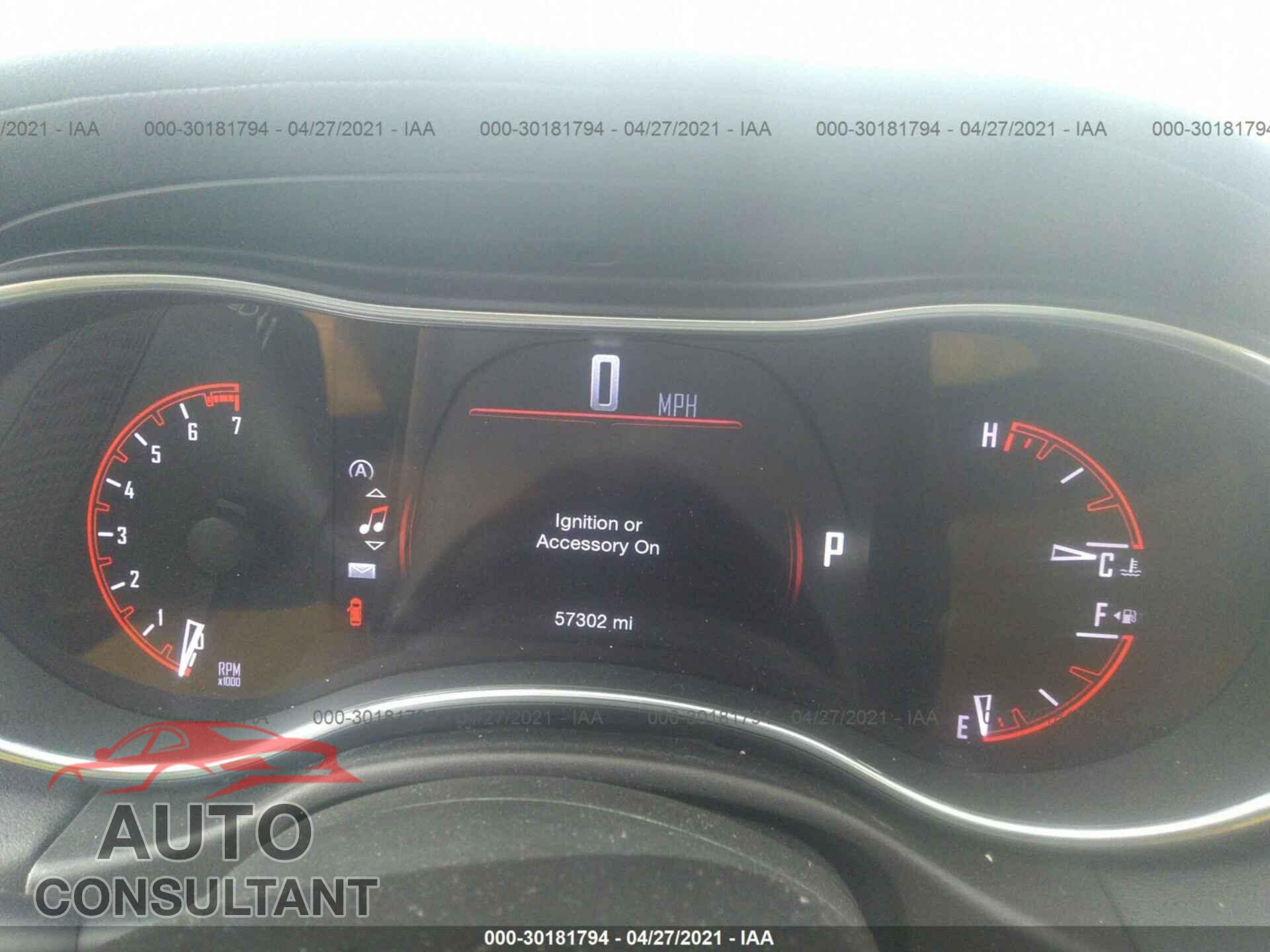 DODGE DURANGO 2017 - 1C4RDJEG1HC931110