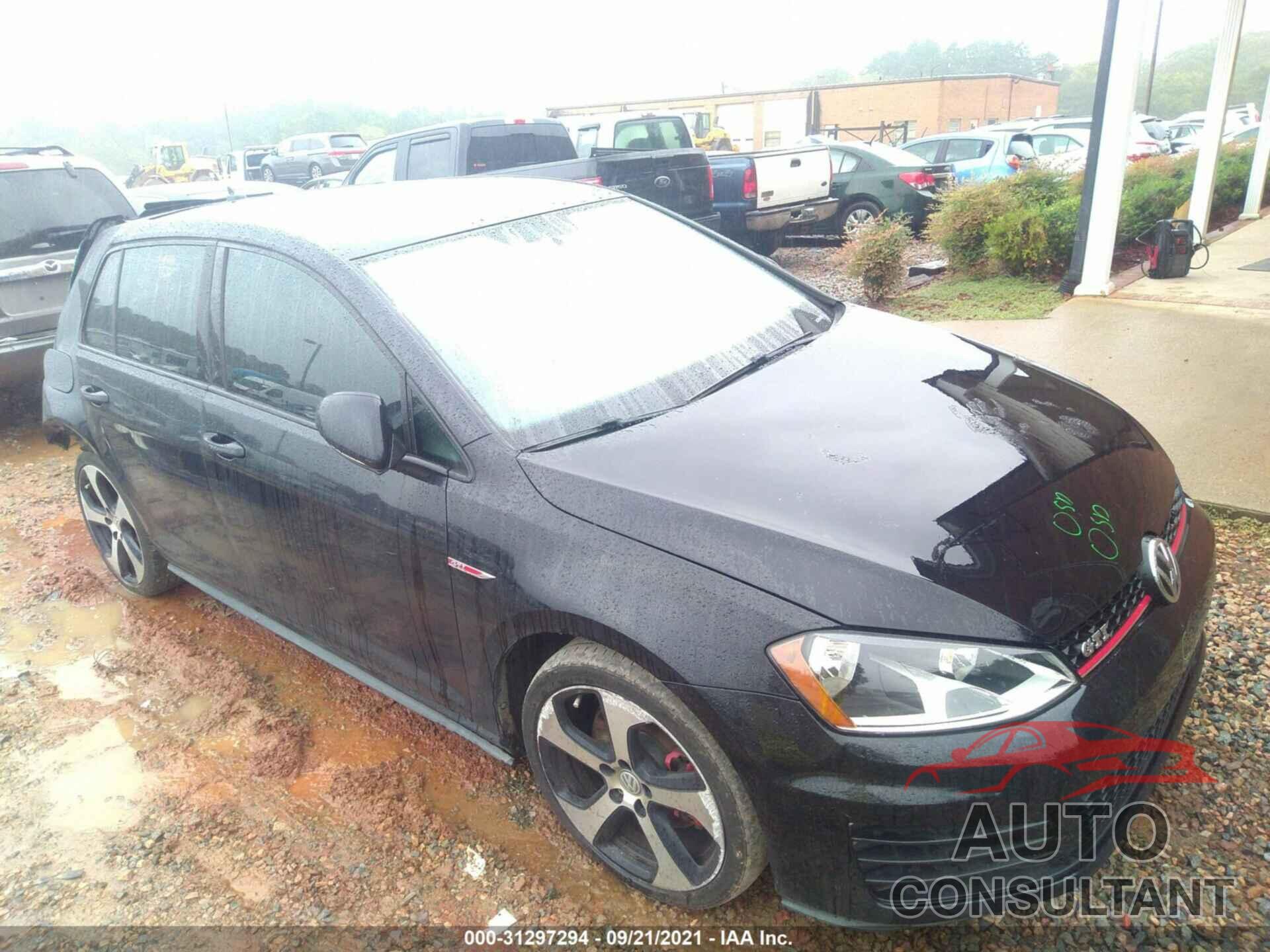 VOLKSWAGEN GOLF GTI 2017 - 3VW5T7AU4HM060683