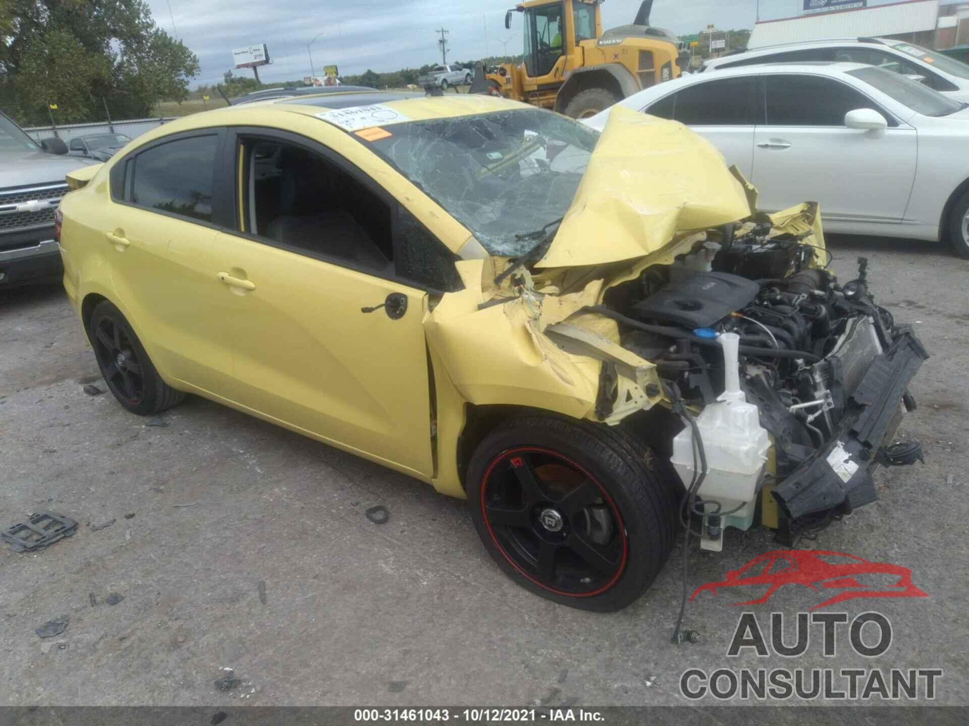 KIA RIO 2016 - KNADN4A36G6661703