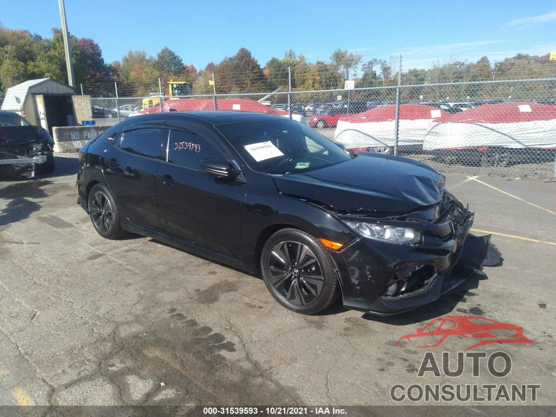 HONDA CIVIC HATCHBACK 2017 - SHHFK7H78HU413889