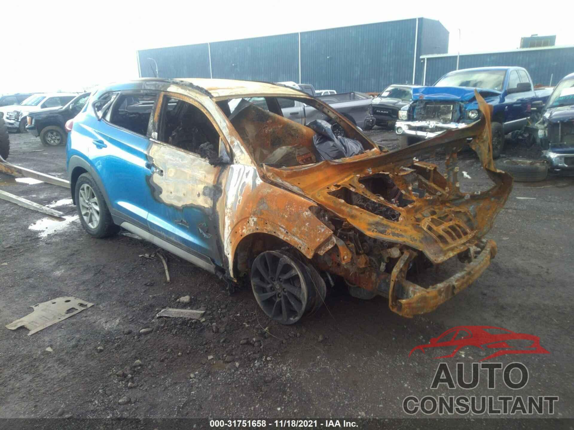 HYUNDAI TUCSON 2017 - KM8J3CA45HU550664