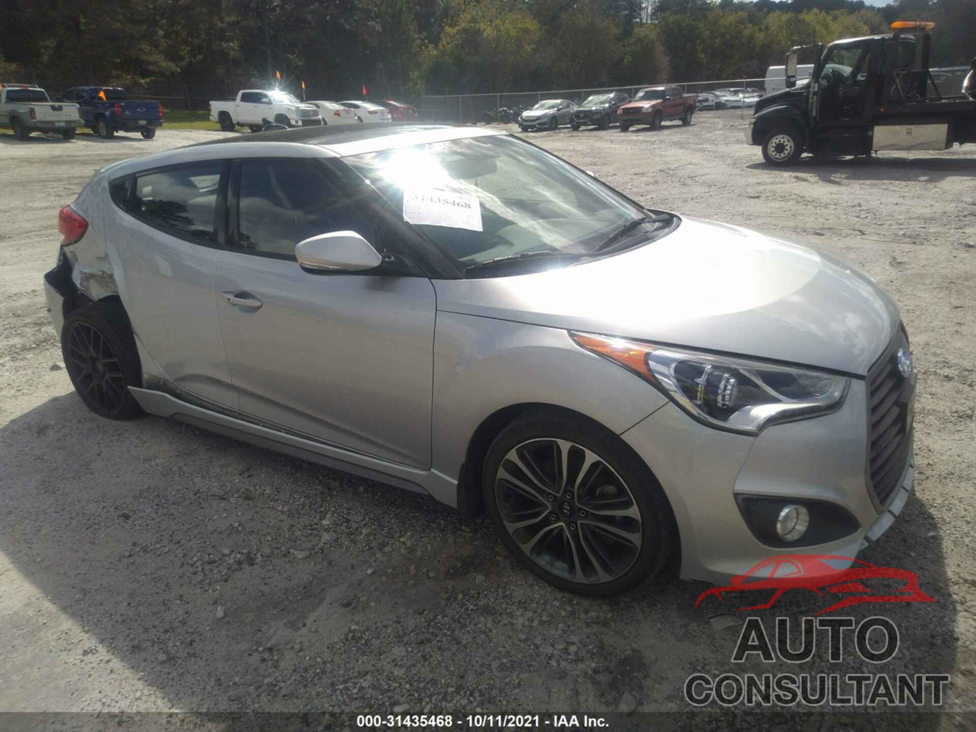 HYUNDAI VELOSTER 2016 - KMHTC6AE7GU293394